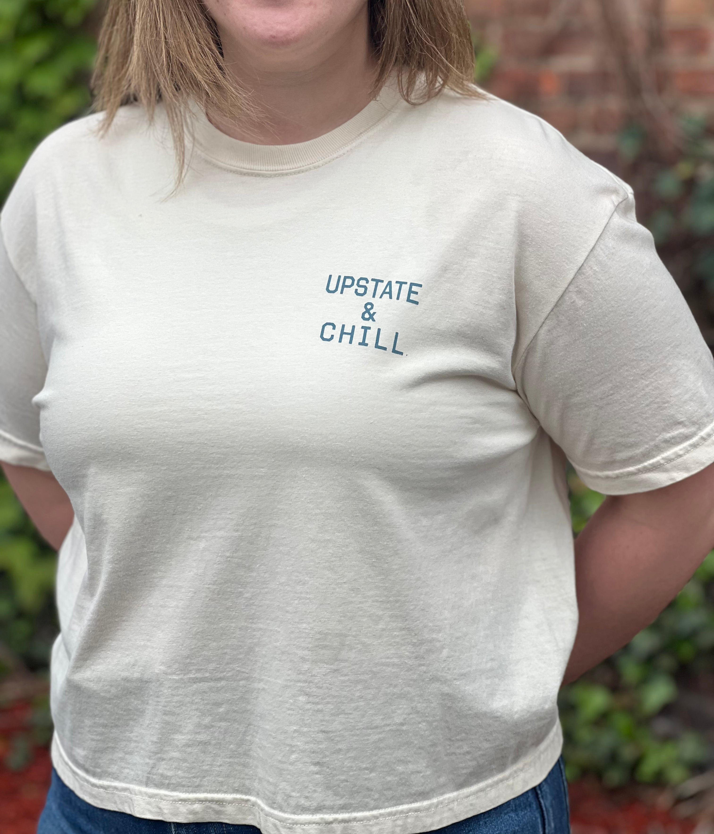 Women's The Heart Upstate & Chill® Cropped T