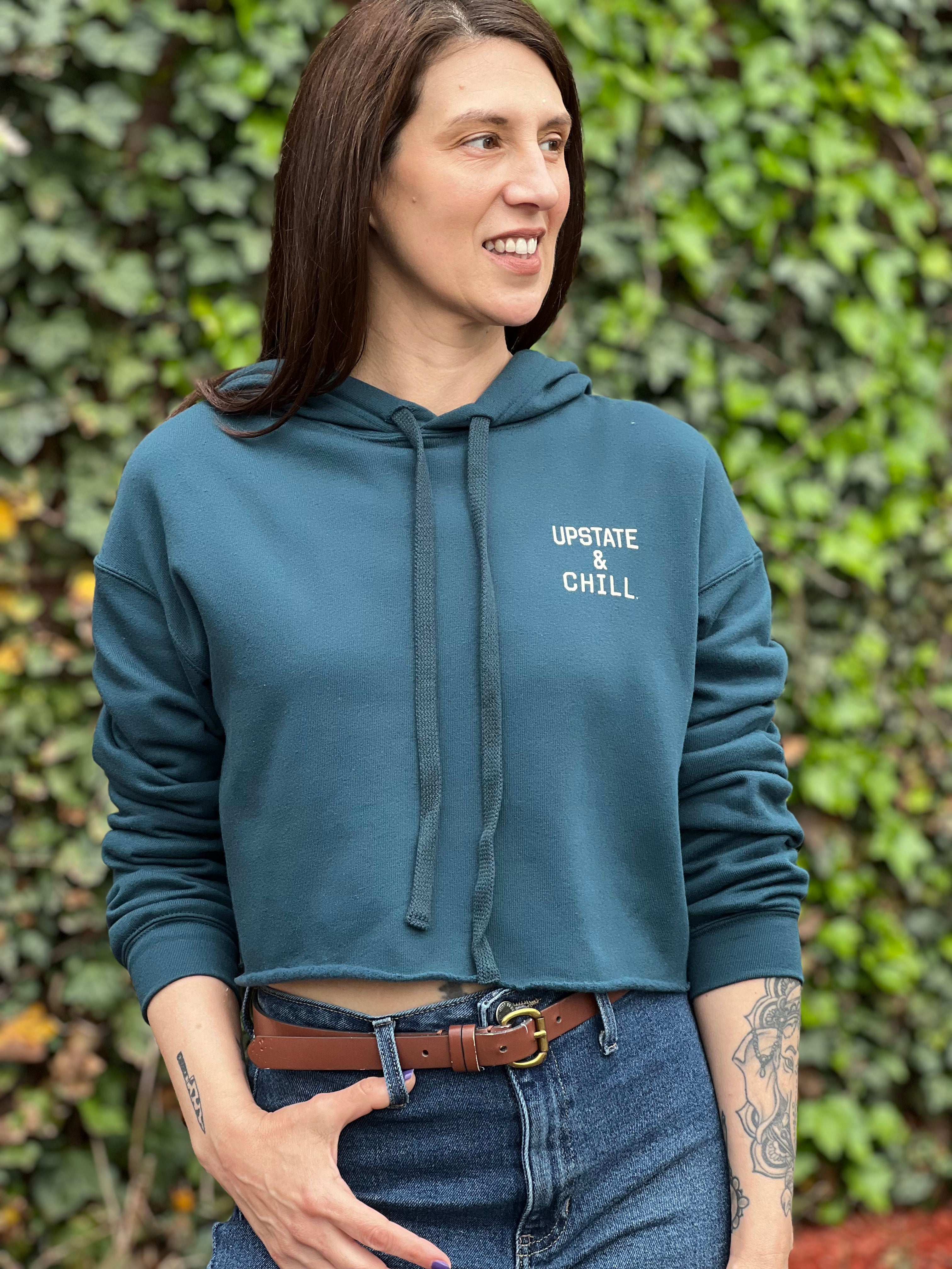 Women's The Heart Upstate & Chill® Cropped Hoodie