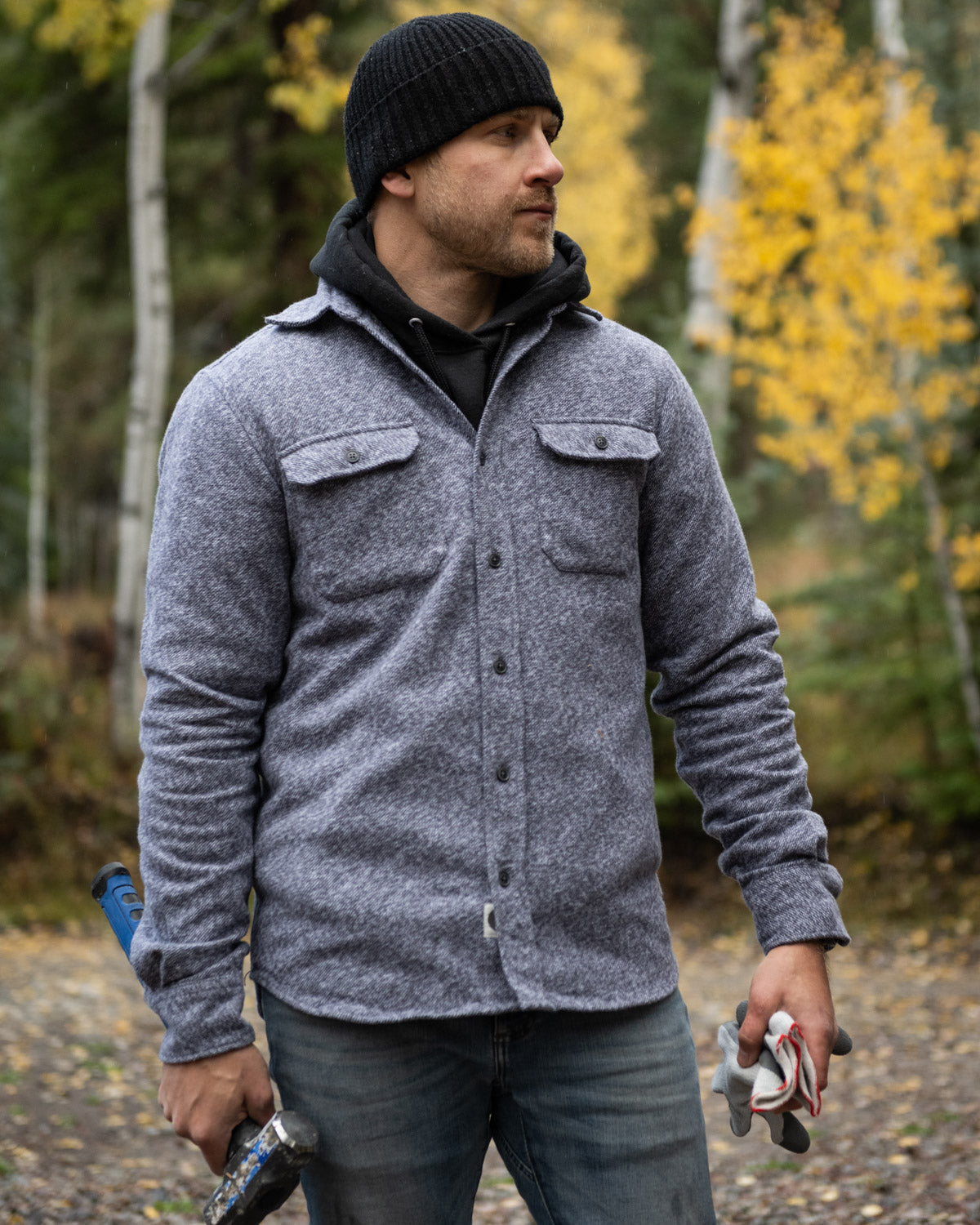 Grand Flannel - Steel Grey