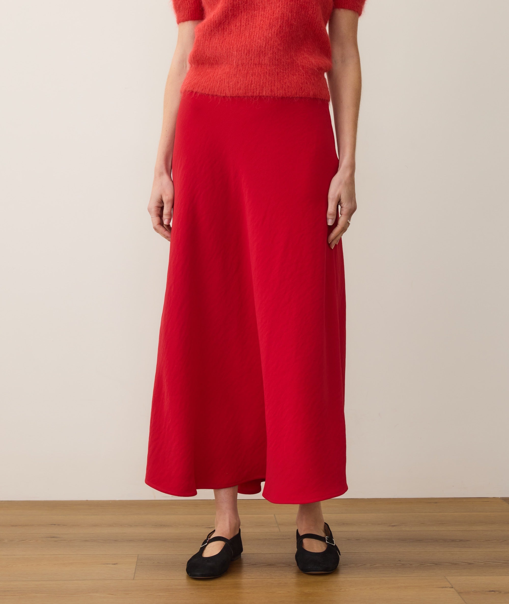 Natalia Skirt - Cherry Red