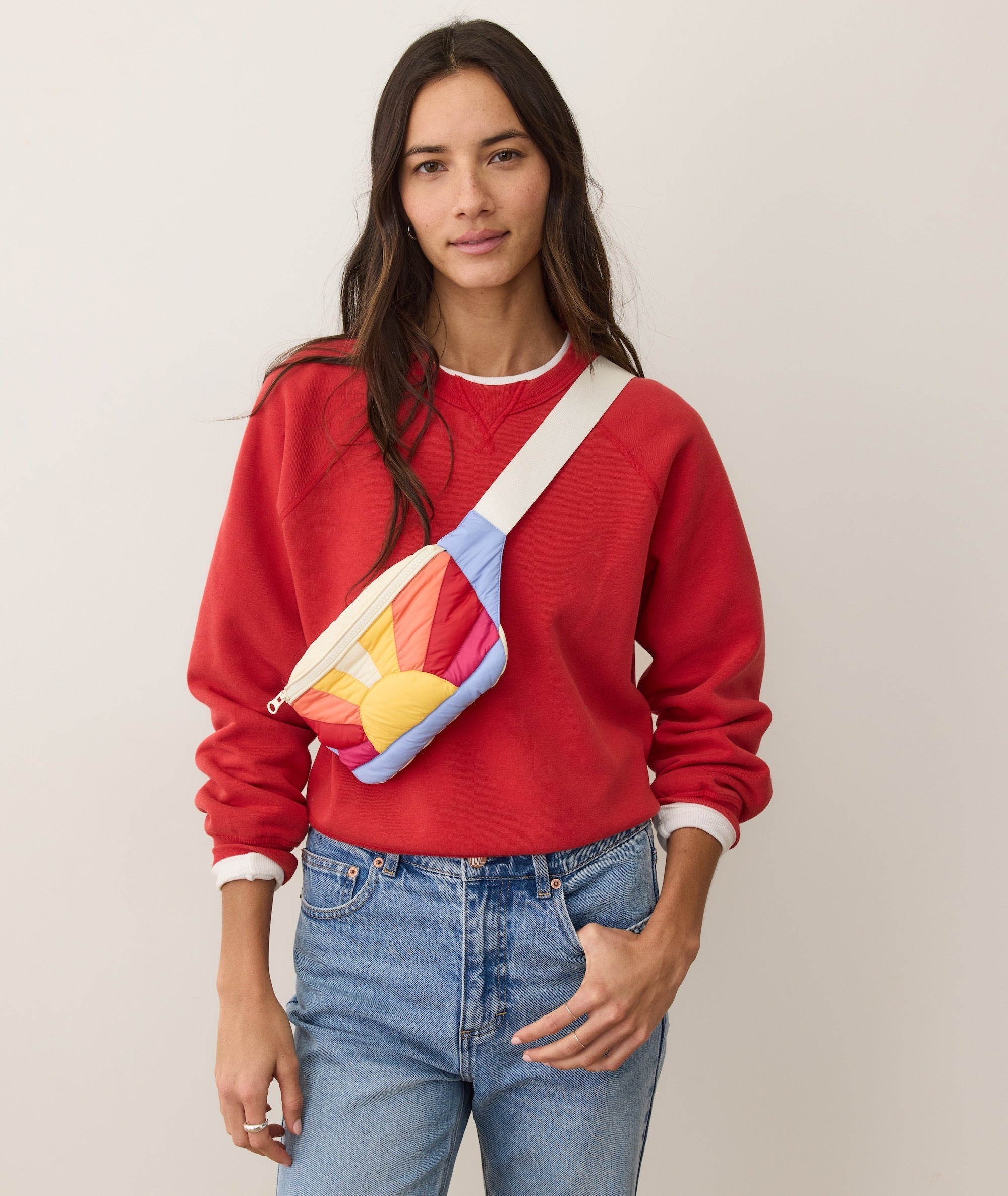 Puffer Fanny Pack - Multi Sun