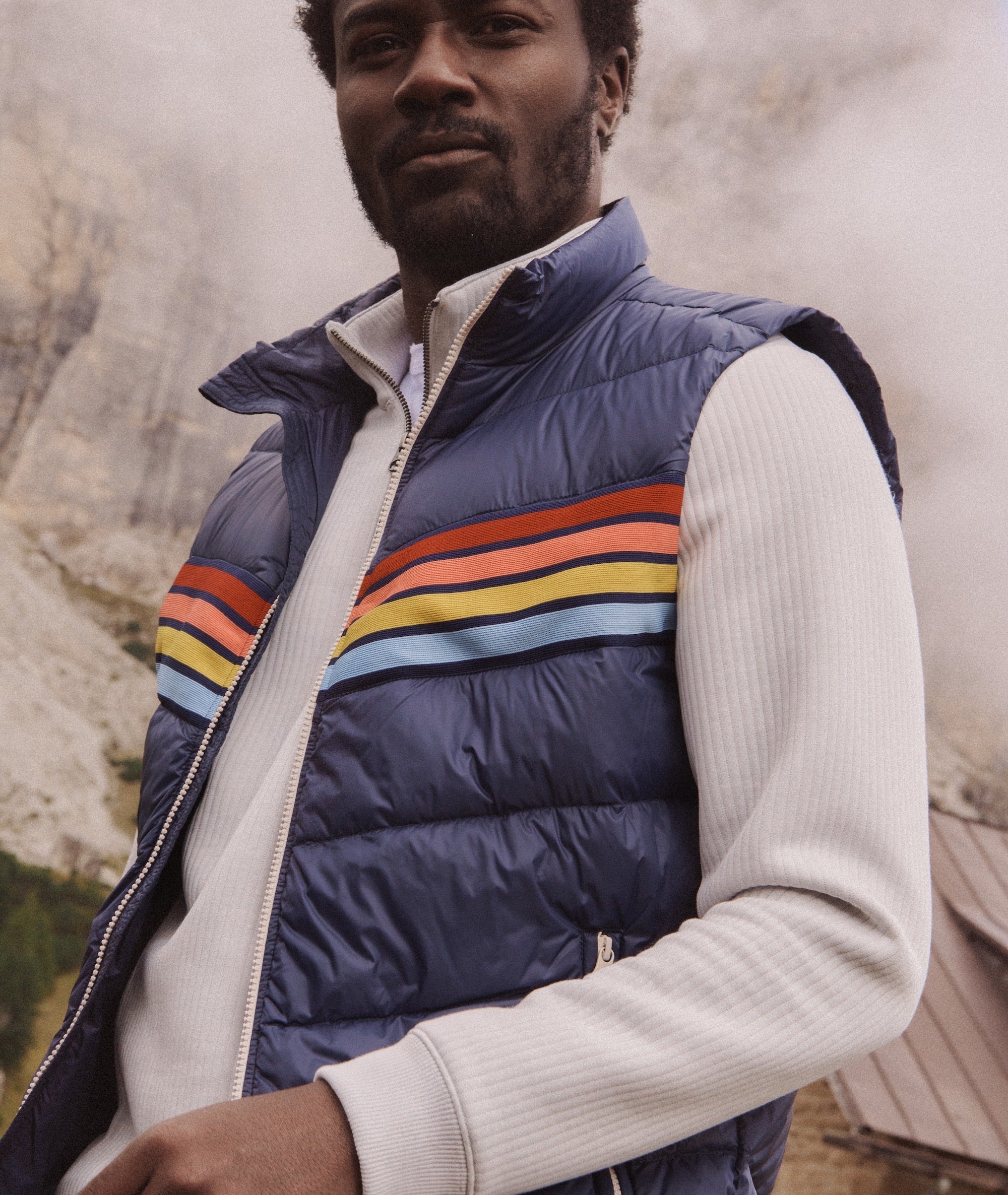 Bode Puffer Vest - Navy