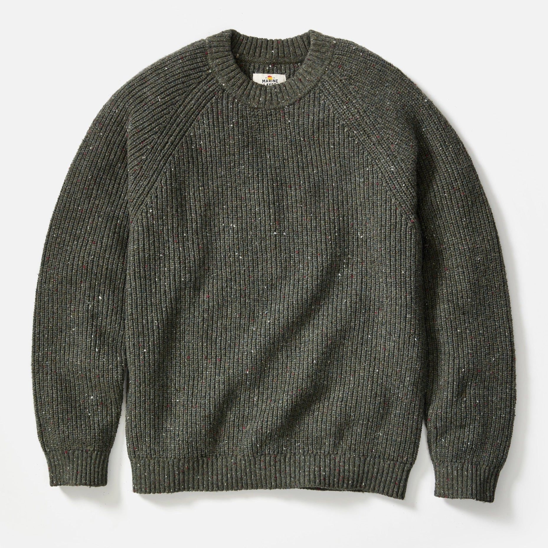Inverness Crew Sweater - Green Gables Neps