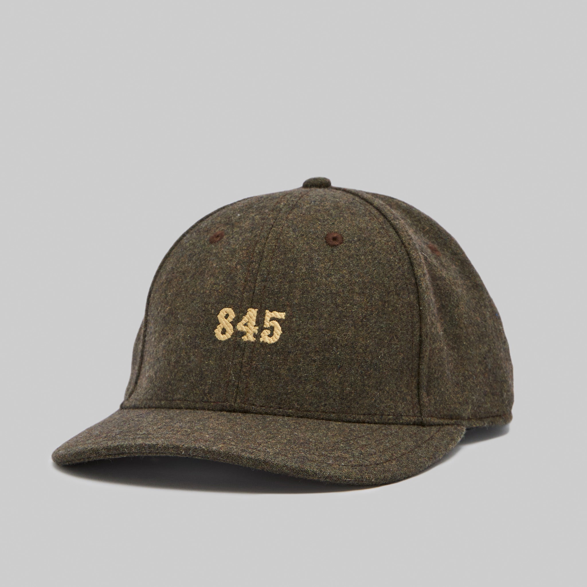 The 845 Hat -  Heritage Flannel Moss