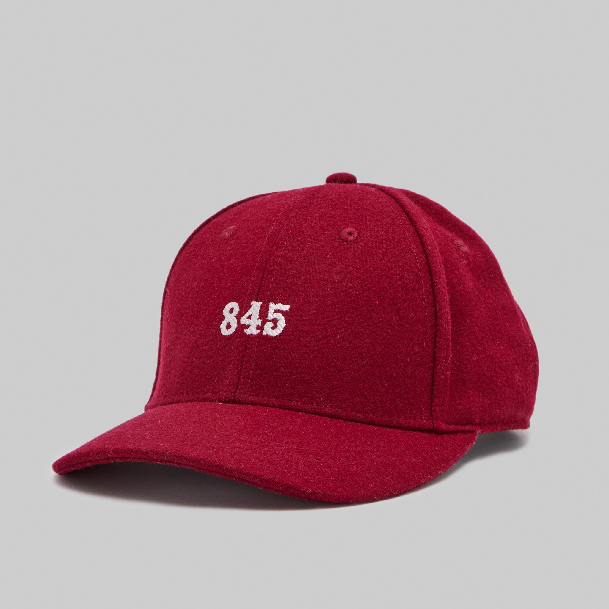 The 845 Hat -  Heritage Flannel Crimson