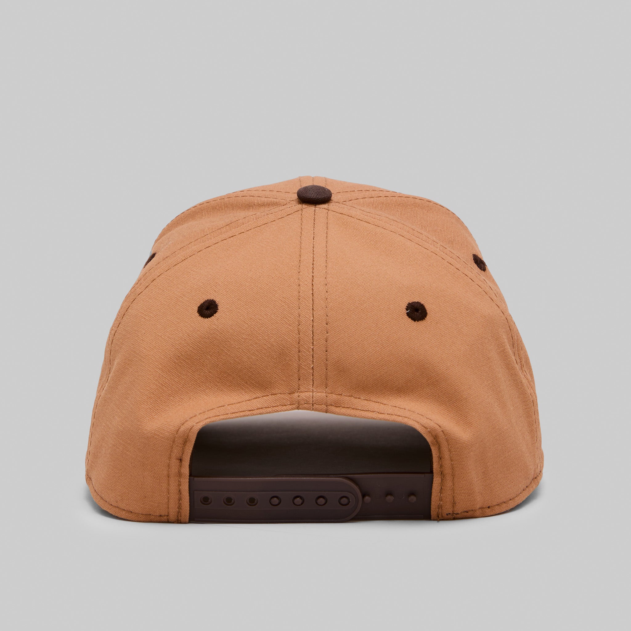 Hamilton & Adams™ Leather Patch Hat - Brown Sugar Waxed