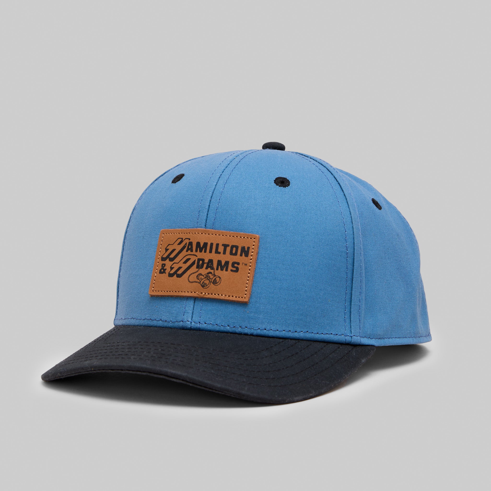 Hamilton & Adams™ Leather Patch Hat - Waxed Niagara Canvas