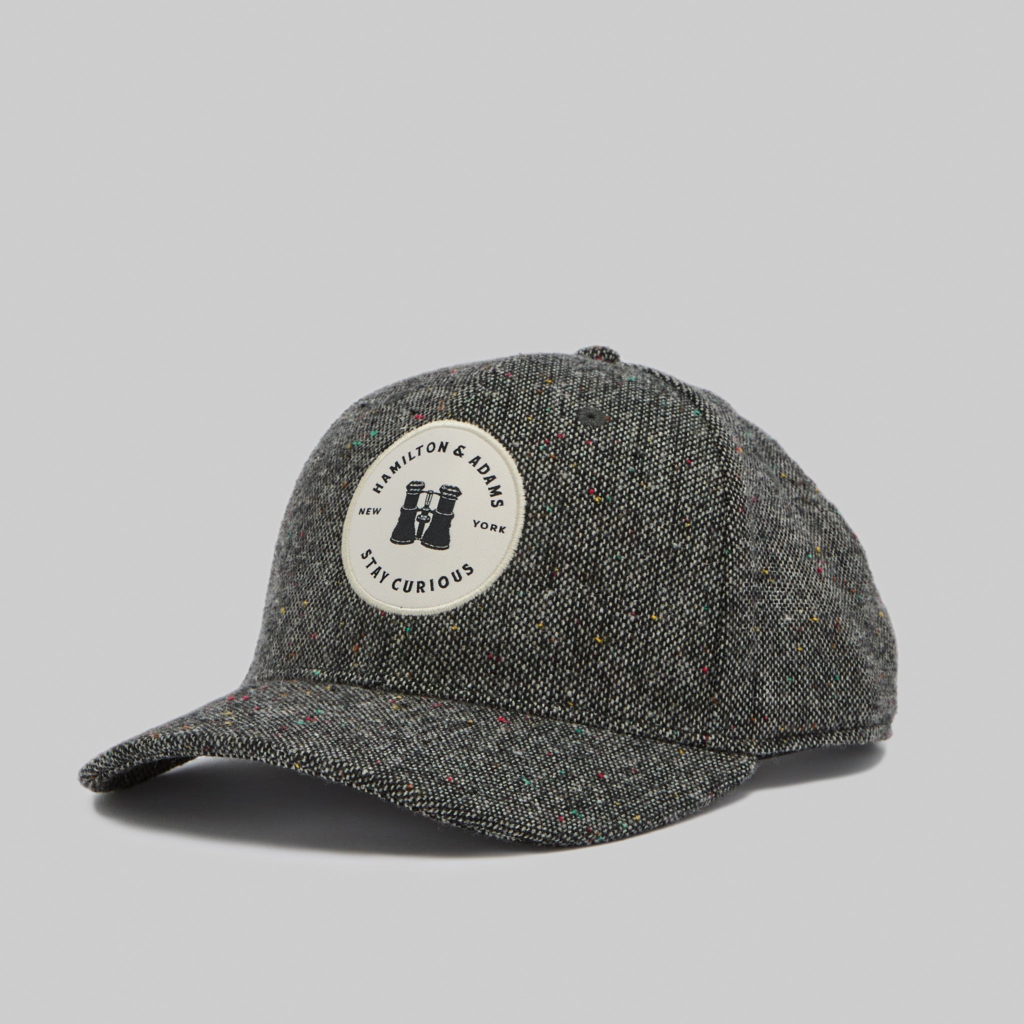 Hamilton & Adams™ Logo Hat - Black Tweed