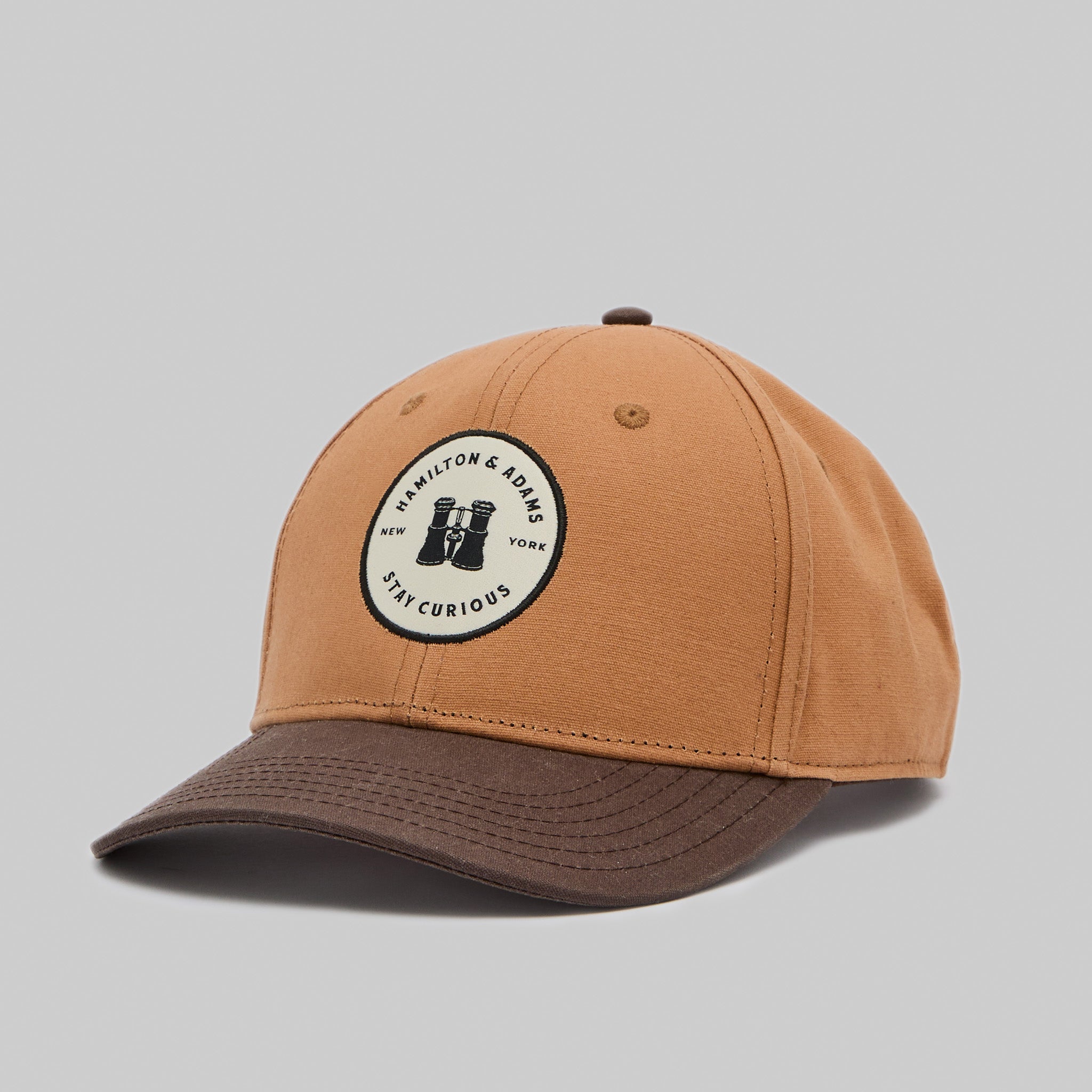 Hamilton & Adams™ Logo Hat - Bracken Waxed Canvas