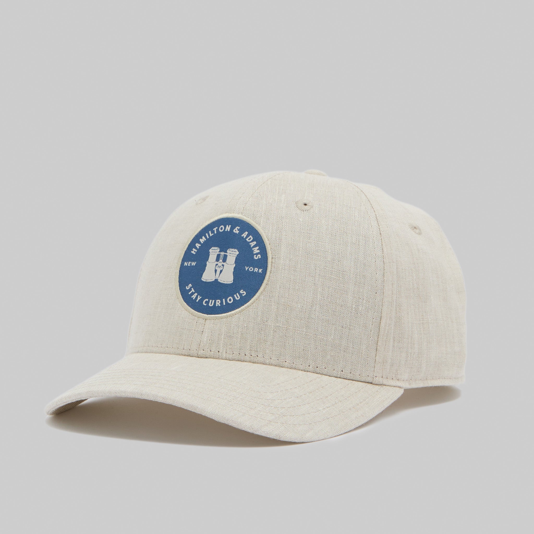 Hamilton & Adams™ Logo Hat - Hemp Natural