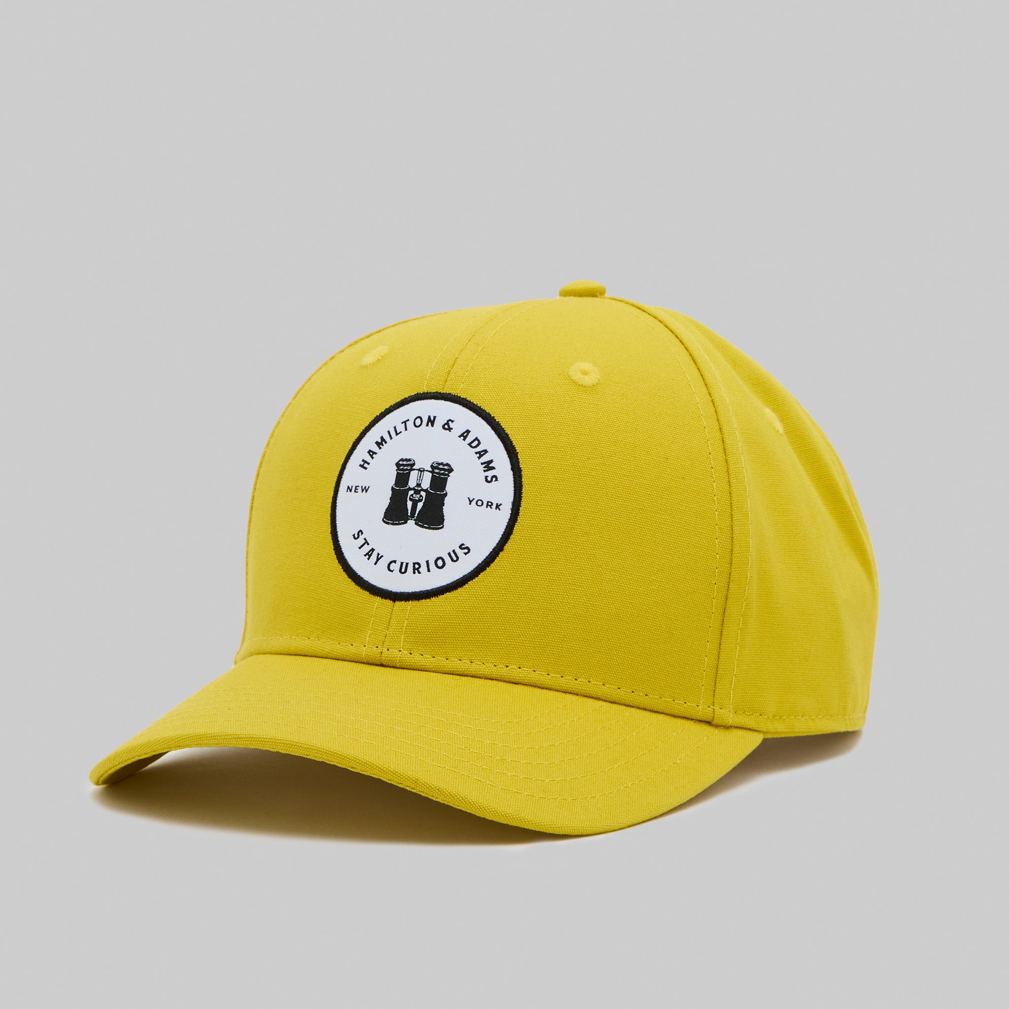 Hamilton & Adams™ Logo Hat - Organic Canvas (Sulpher)