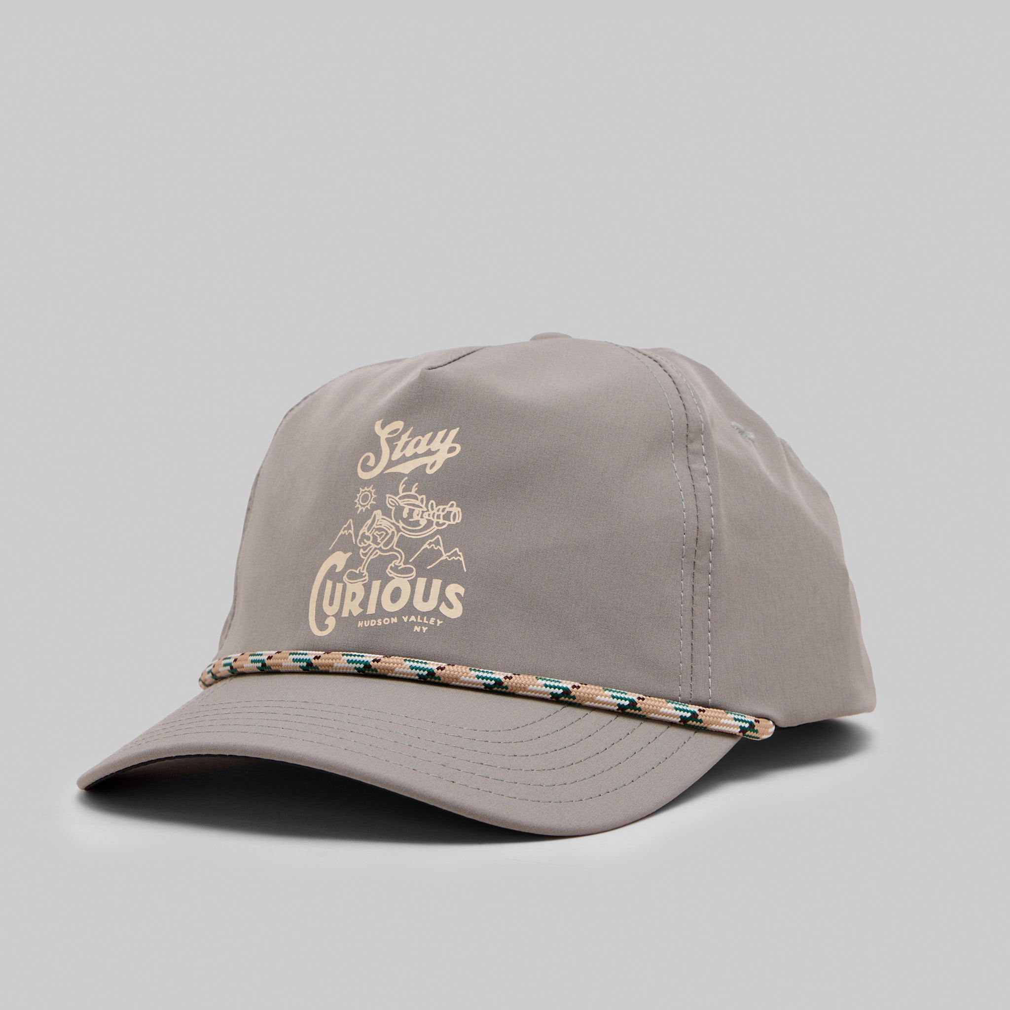 Stay Curious Rope Hat- Surplus TriTech