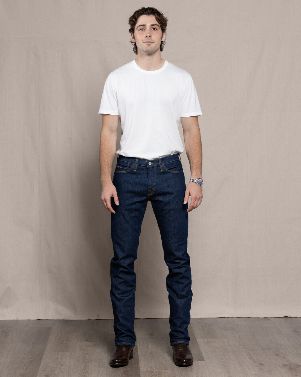 Harlan Straight Jean 32" - Comfort 12 oz Dark Rinse