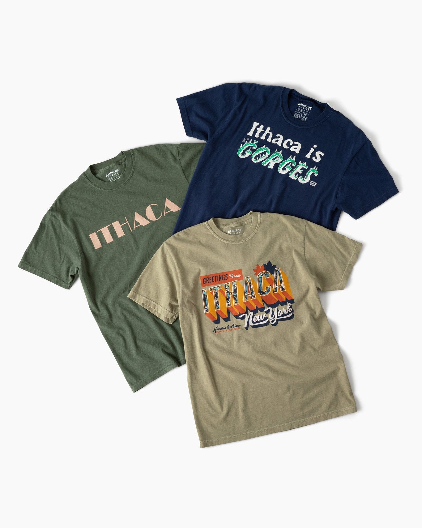 Ithaca is GORGES T - China Blue/Multi