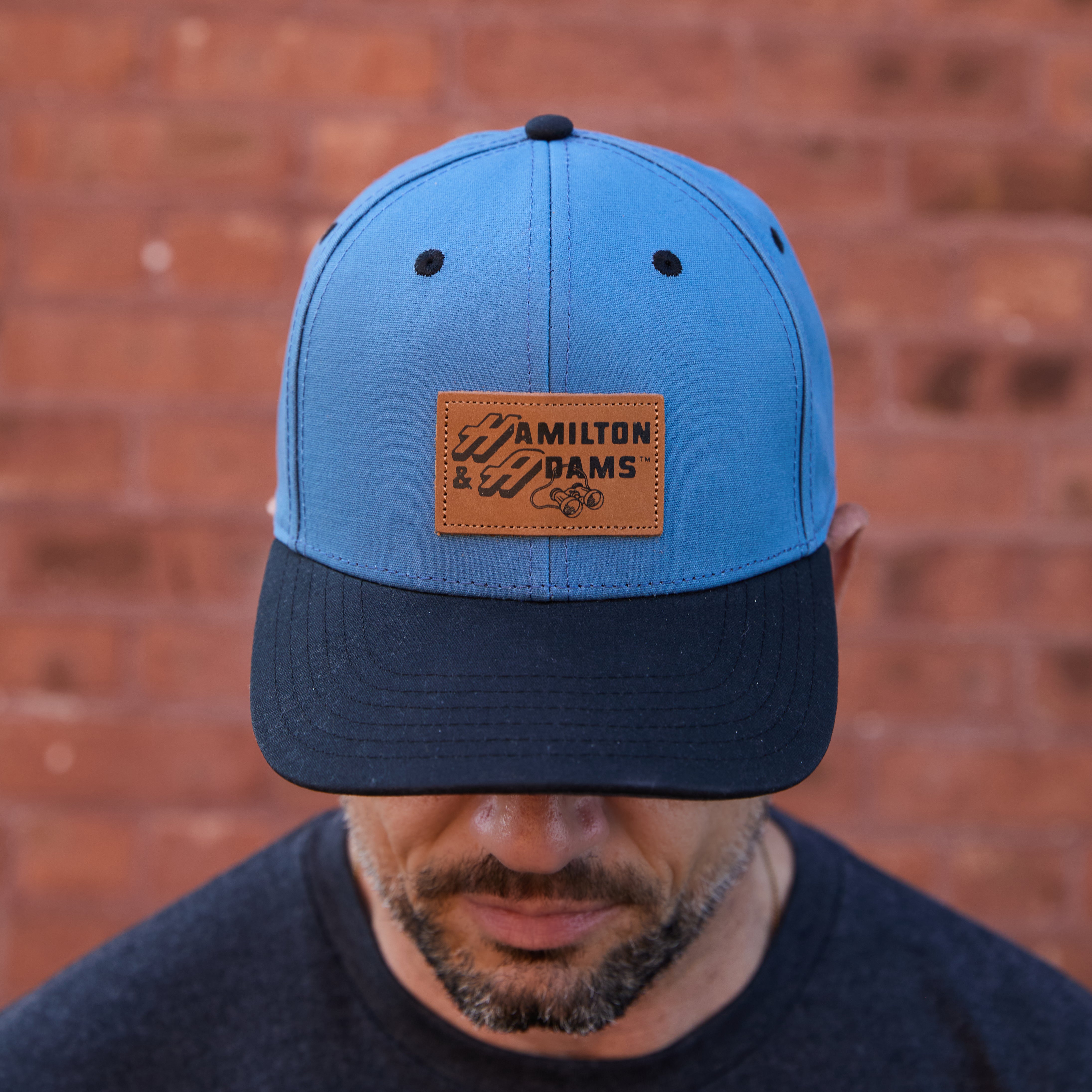 Hamilton & Adams™ Leather Patch Hat - Waxed Niagara Canvas