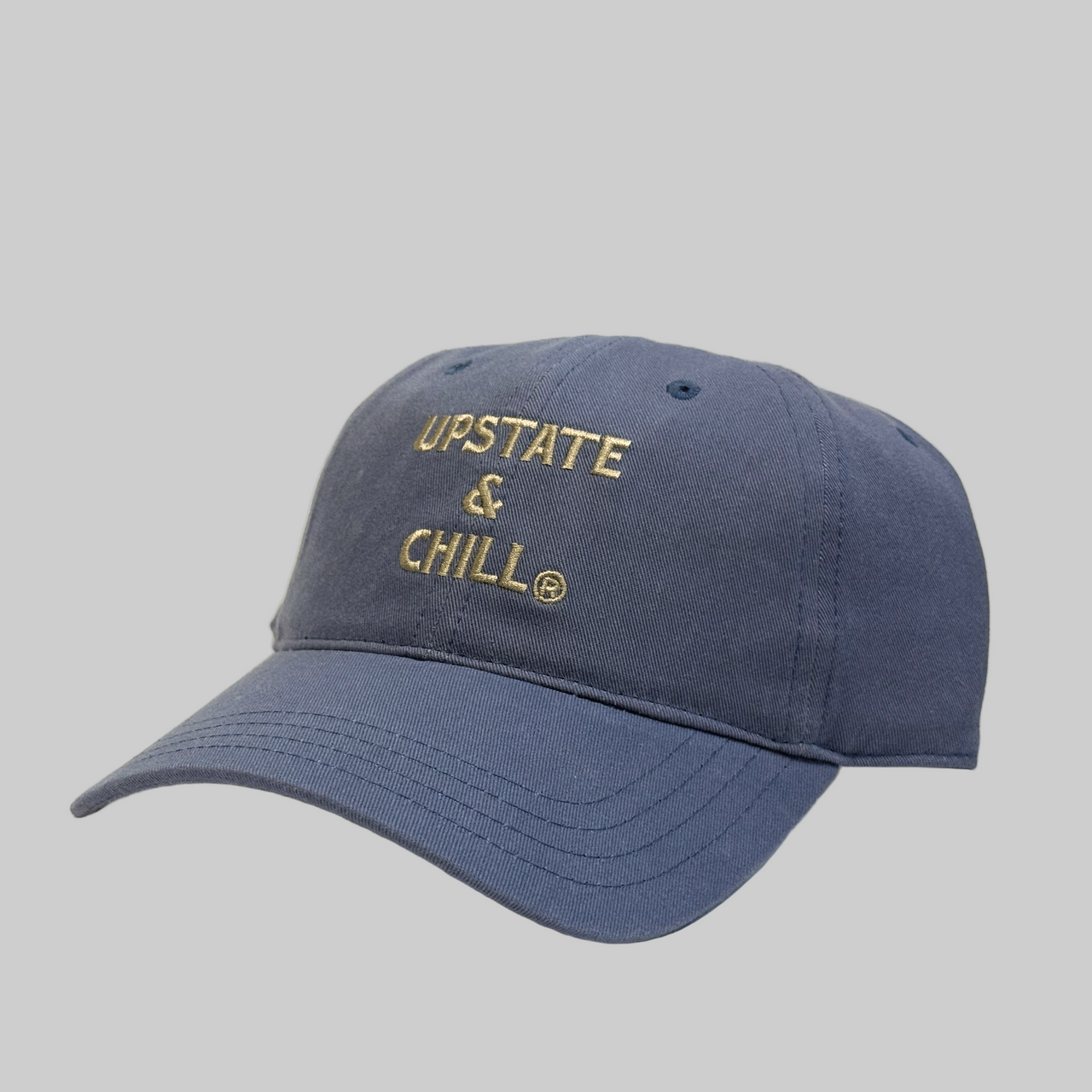 Upstate & Chill Classic Dad Hat - Slate