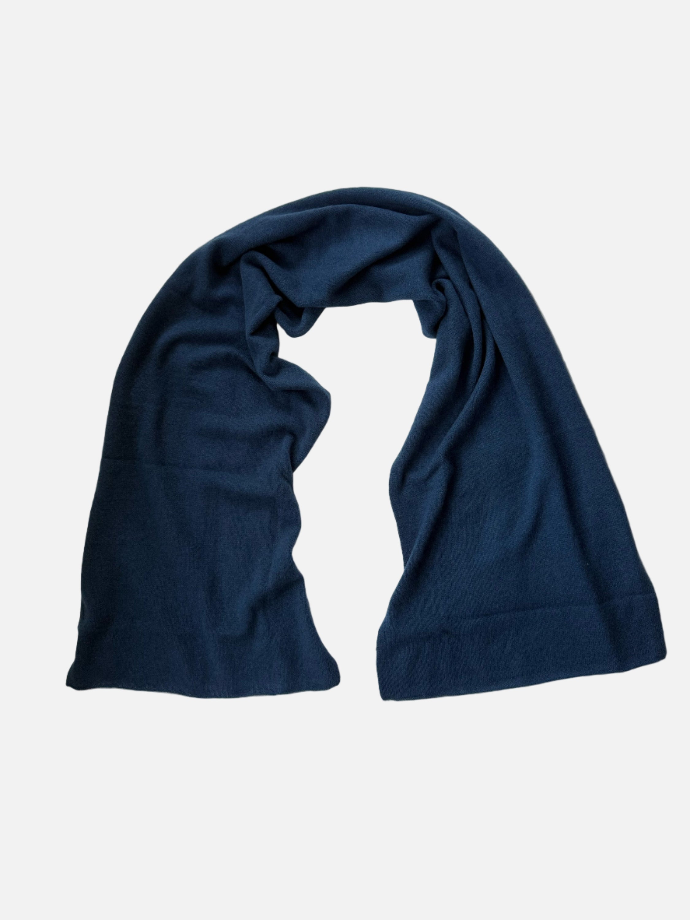 The Overlook Cashmere Scarf - Dark Cobalt
