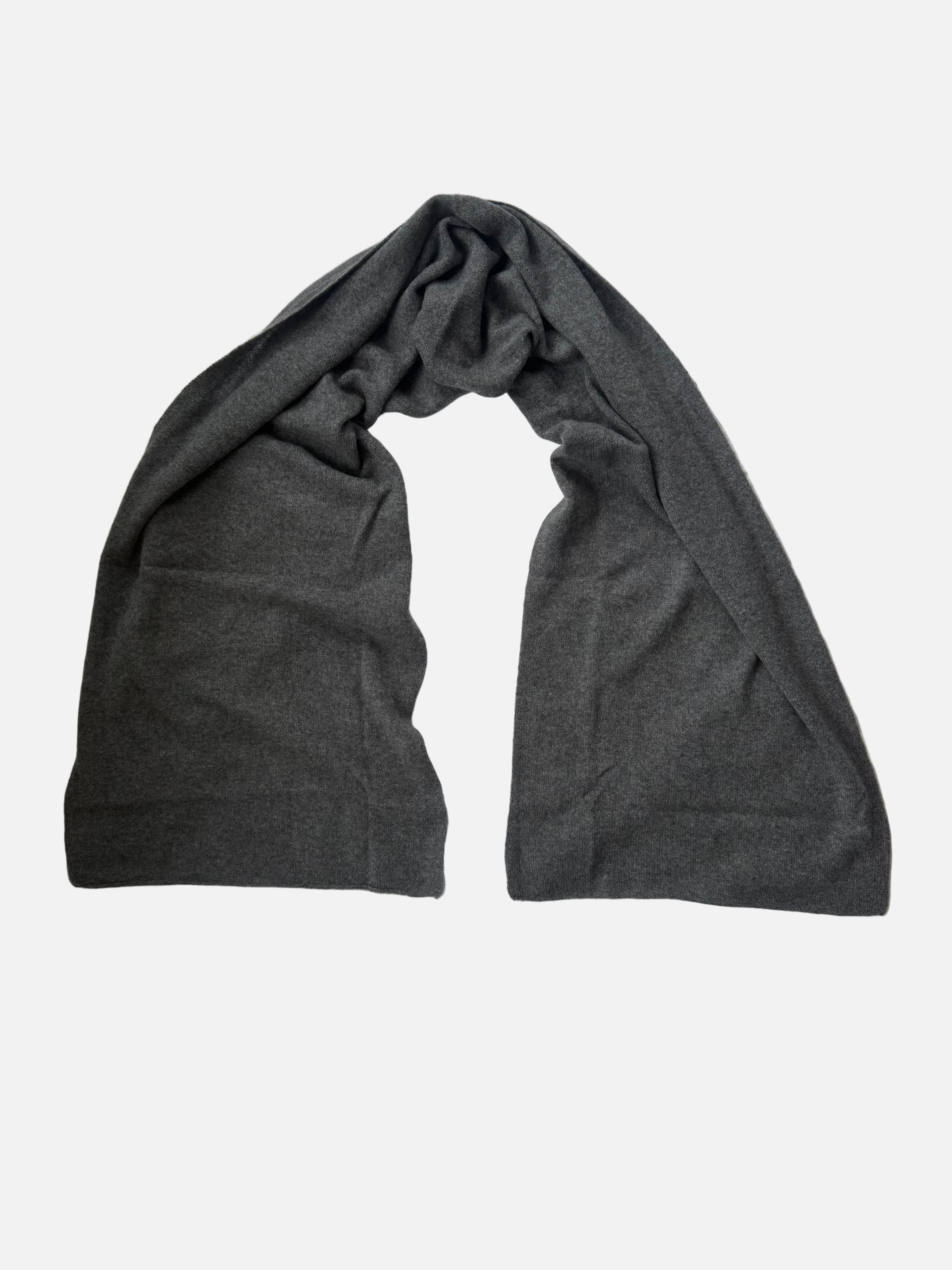 The Overlook Cashmere Scarf - Field Stone Grey