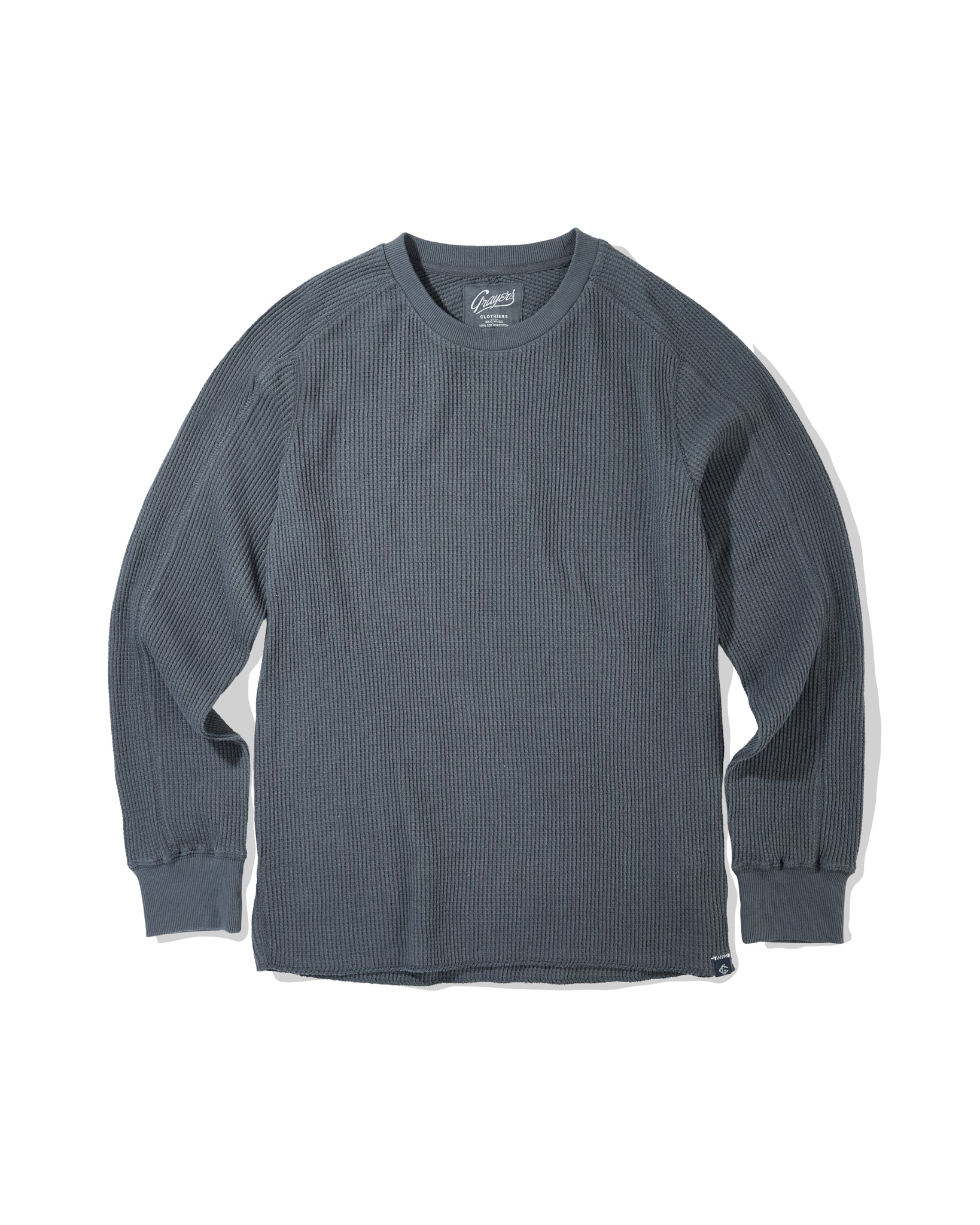 Brawny Waffle Crew - Battleship Grey