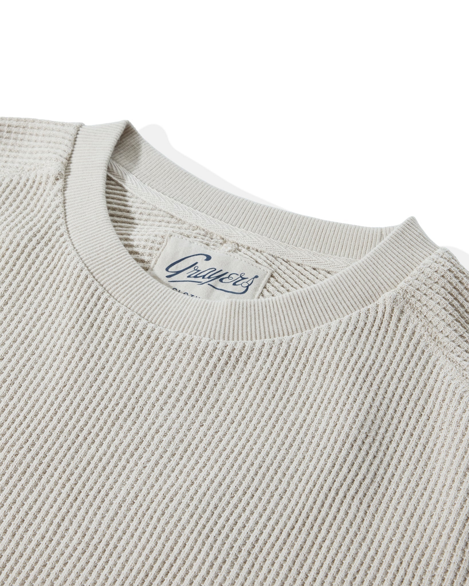 Brawny Waffle Crew - Ecru