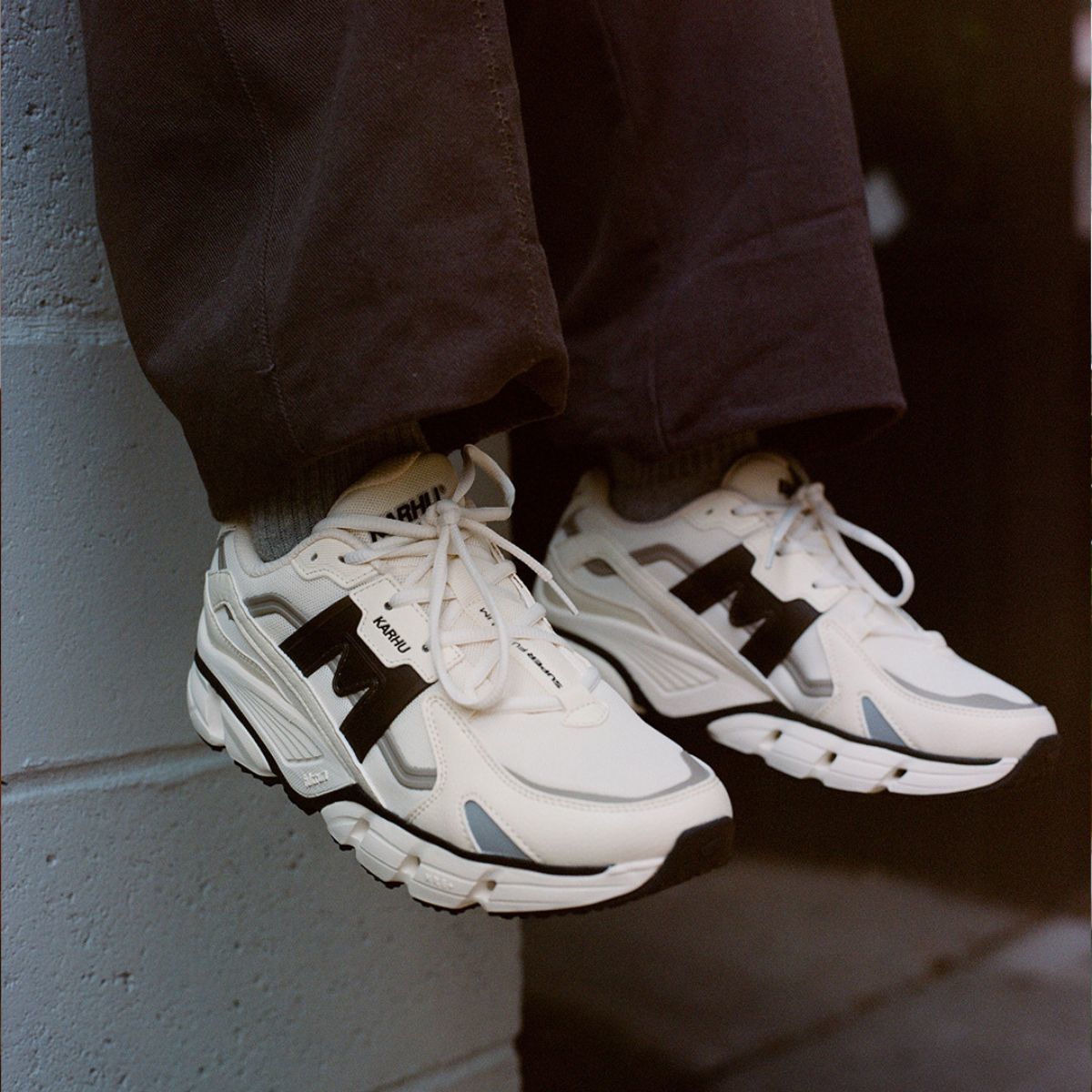 Super Fulcrum Sneaker - Vanilla Ice/Black