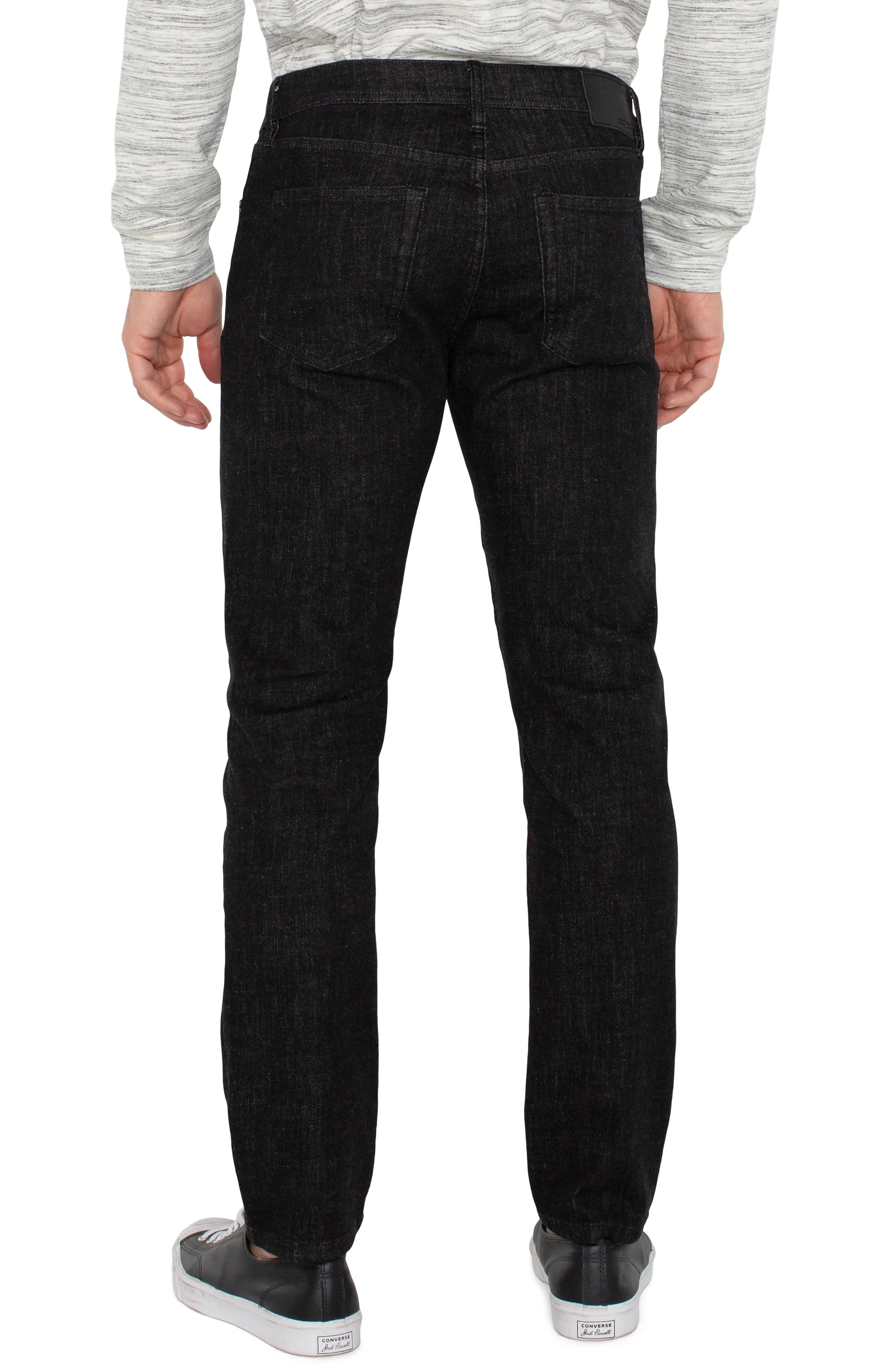 Kingston Modern Slim Straight - Black Rinse