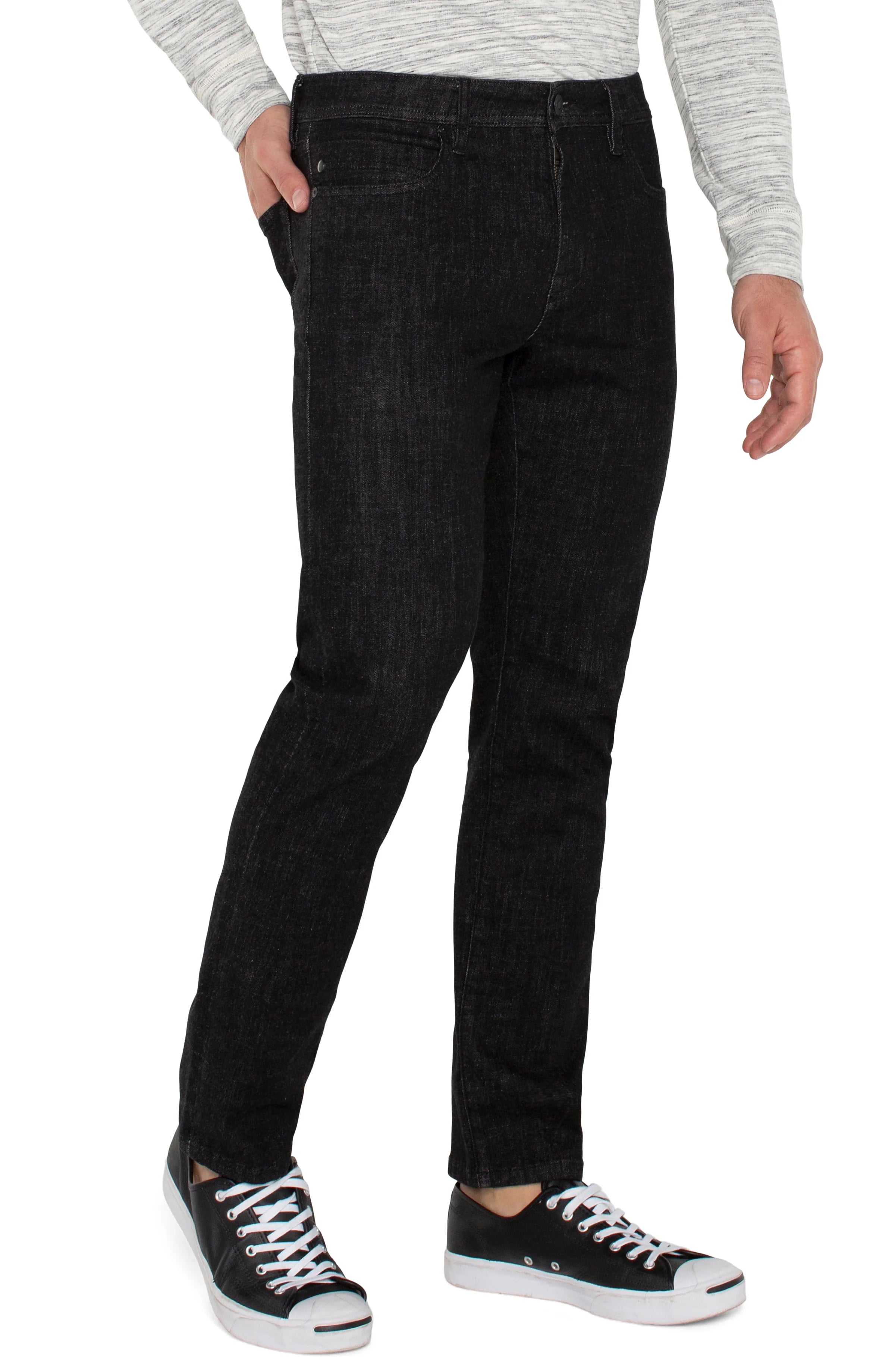 Kingston Modern Slim Straight - Black Rinse