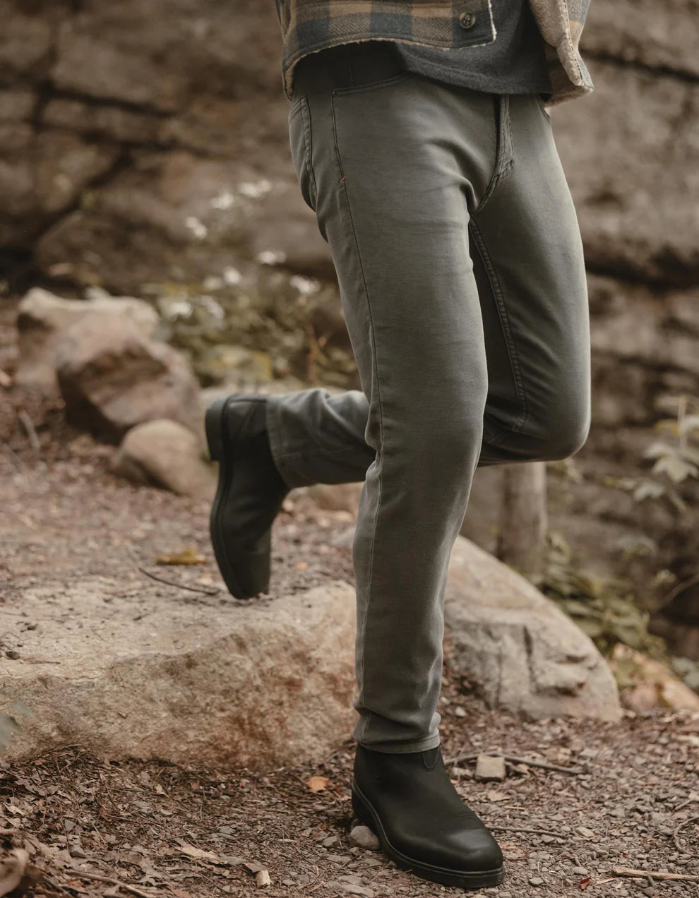 Comfort Terry Pant - Steel