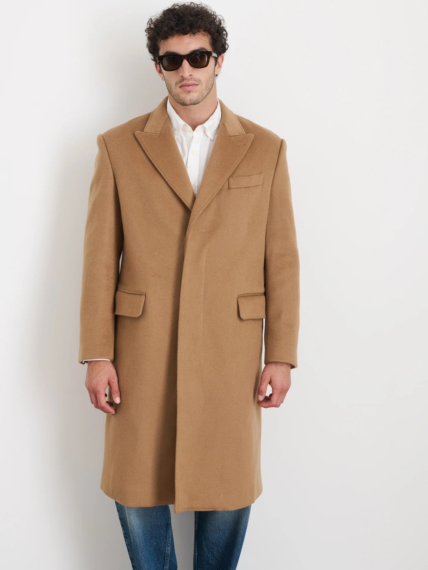 Abram Top Coat in Wool