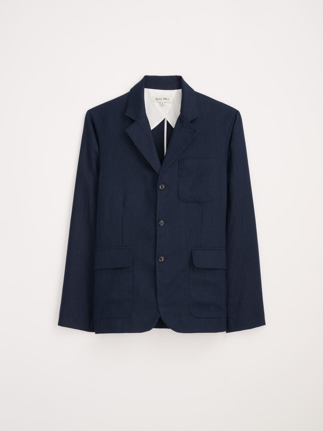 Mercer Jacket in Linen - Navy