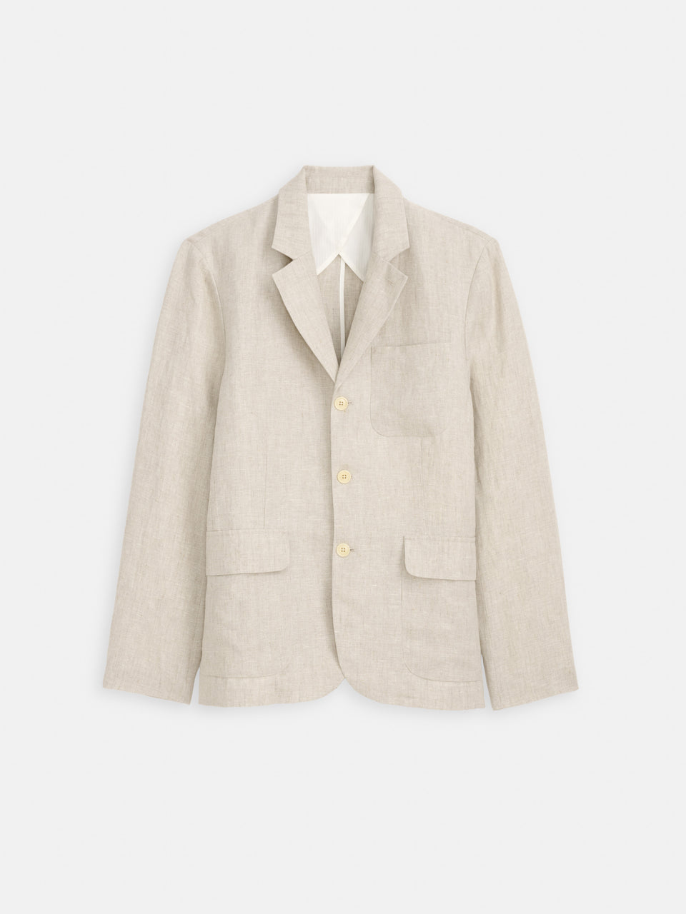 Mercer Jacket in Linen - Flax