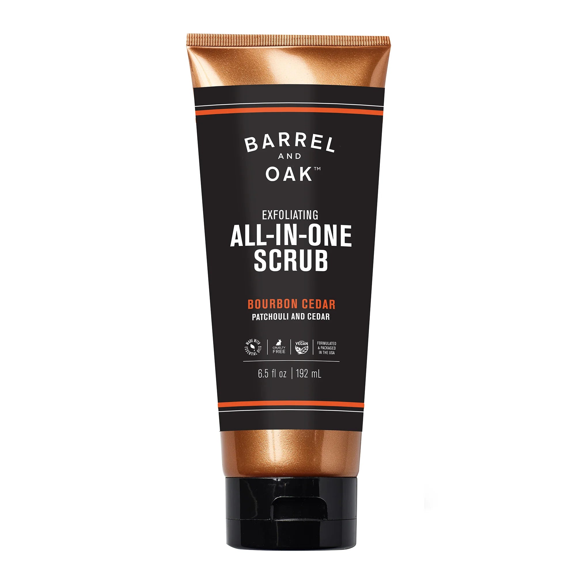 Exfoliating All-in-One Scrub - Bourbon Cedar 6.5 Fl oz