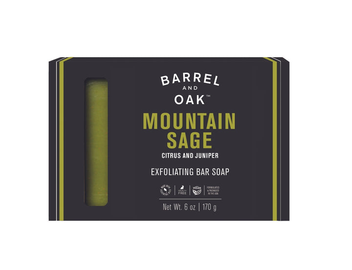 Mountain Sage 6oz Exfoliating Soap Bar