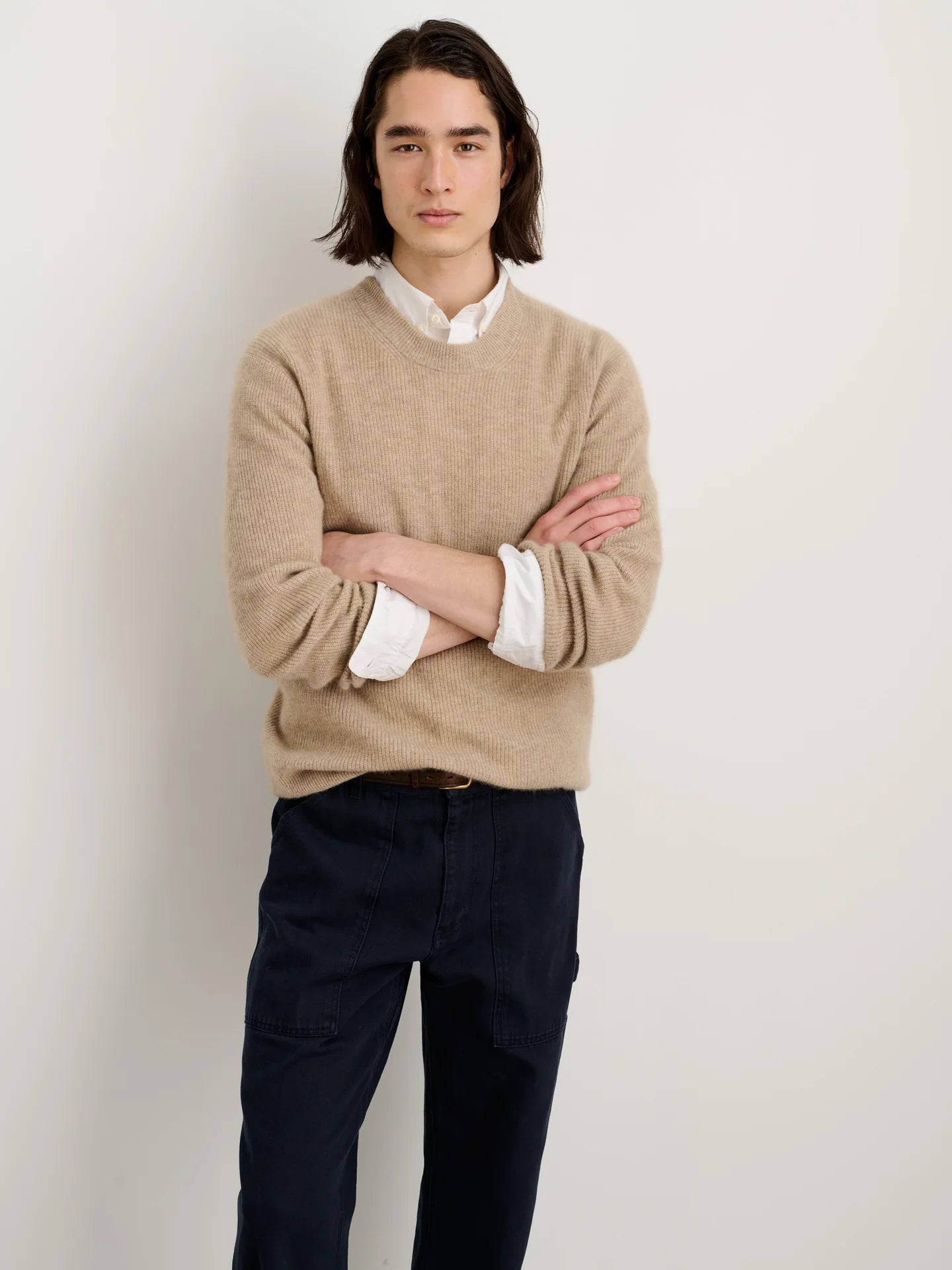 Jordan Sweater in Washed Cashmere