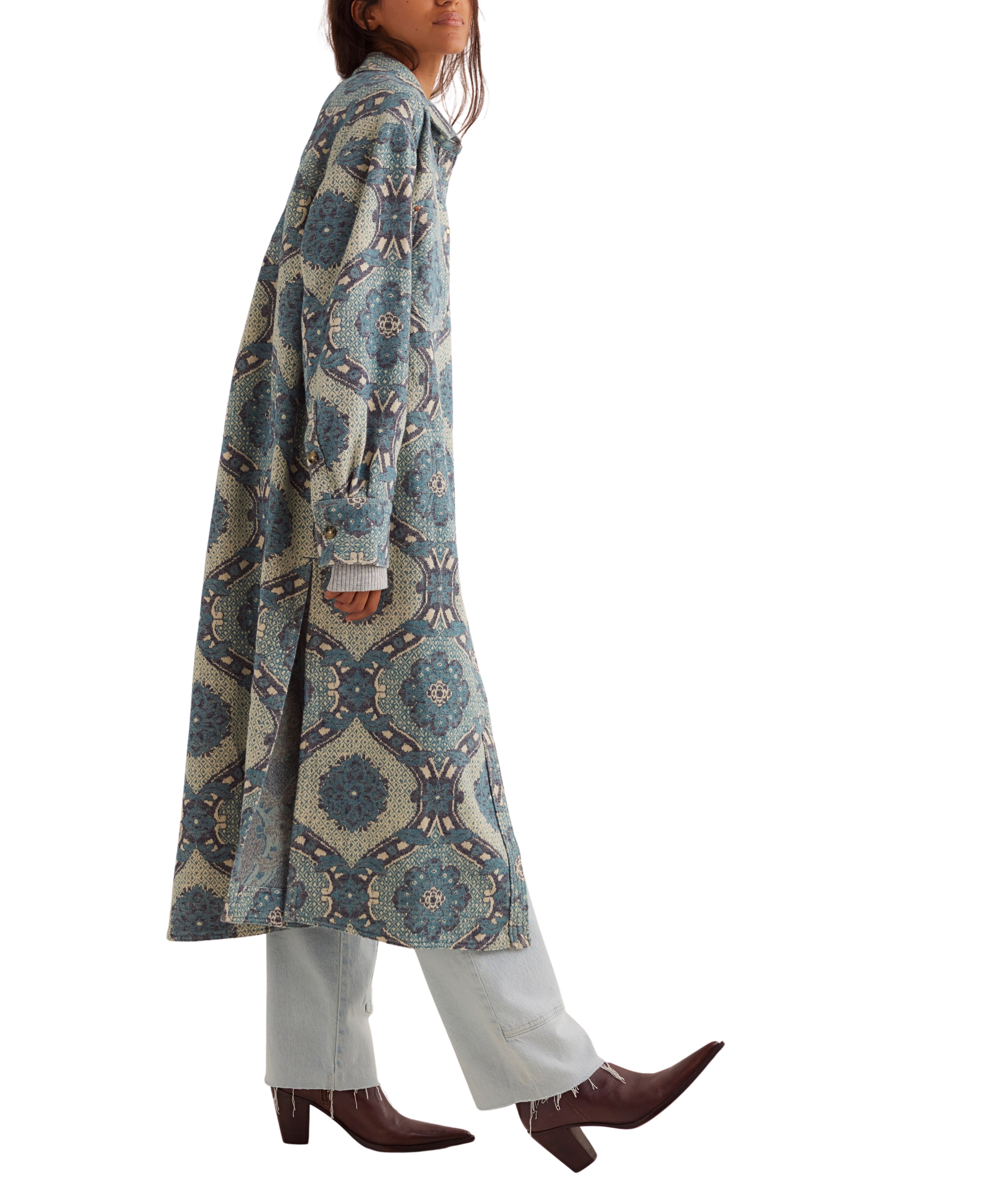 Brick Lane Jacquard - Blue Combo