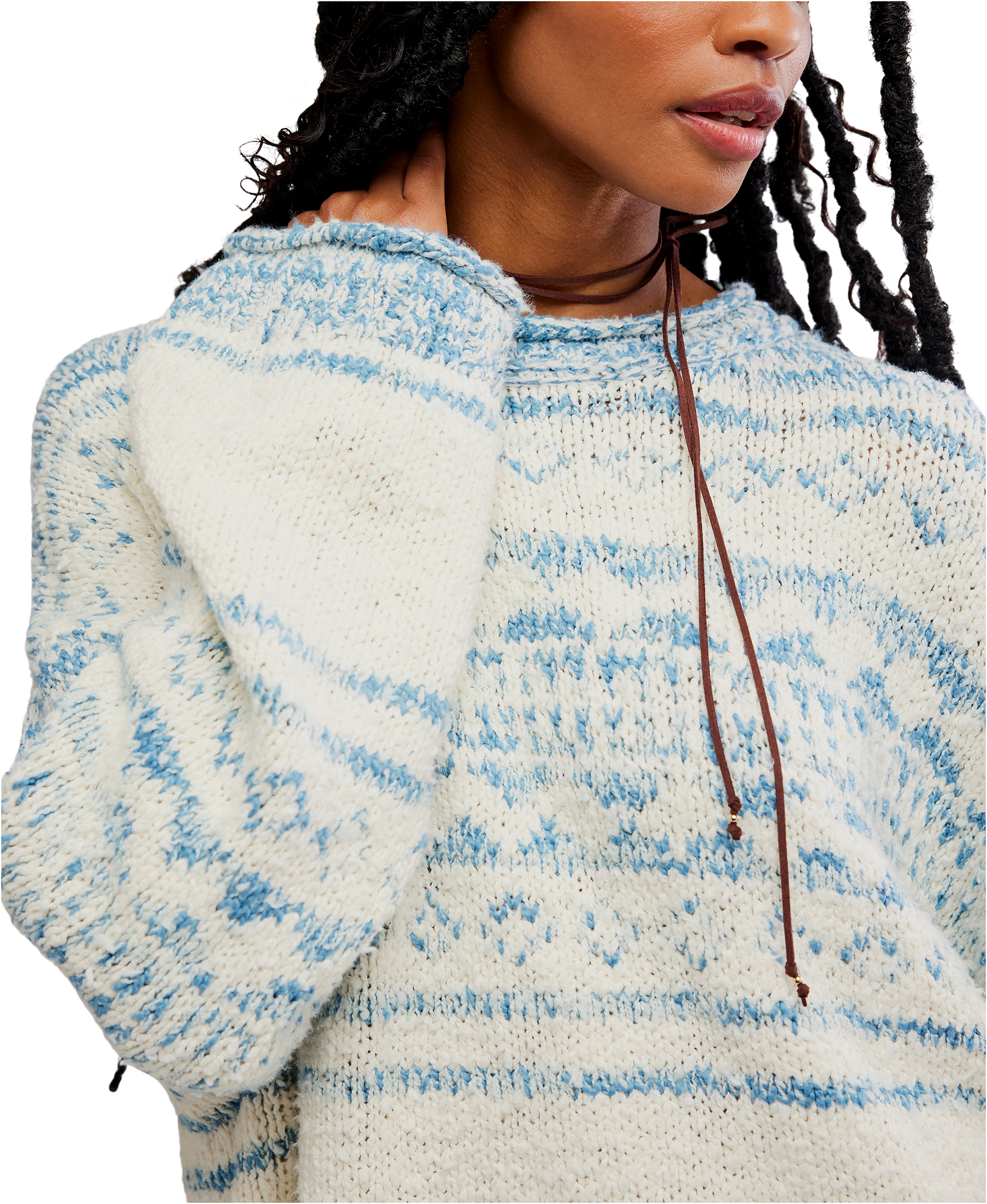 Dani Pattern Sweater in Cloud Combo