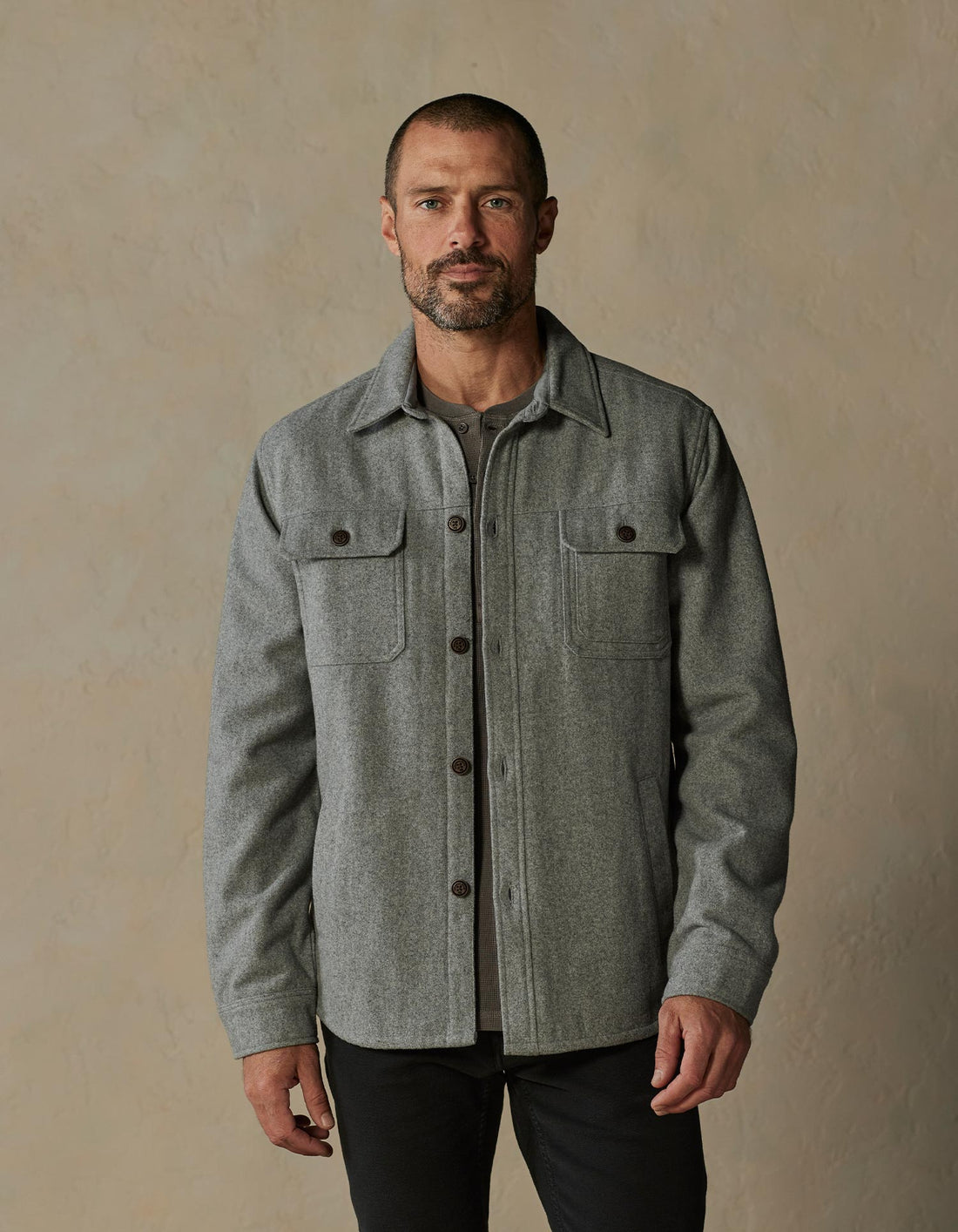 Brightside Flannel Lined Workwear Jacket - Ash