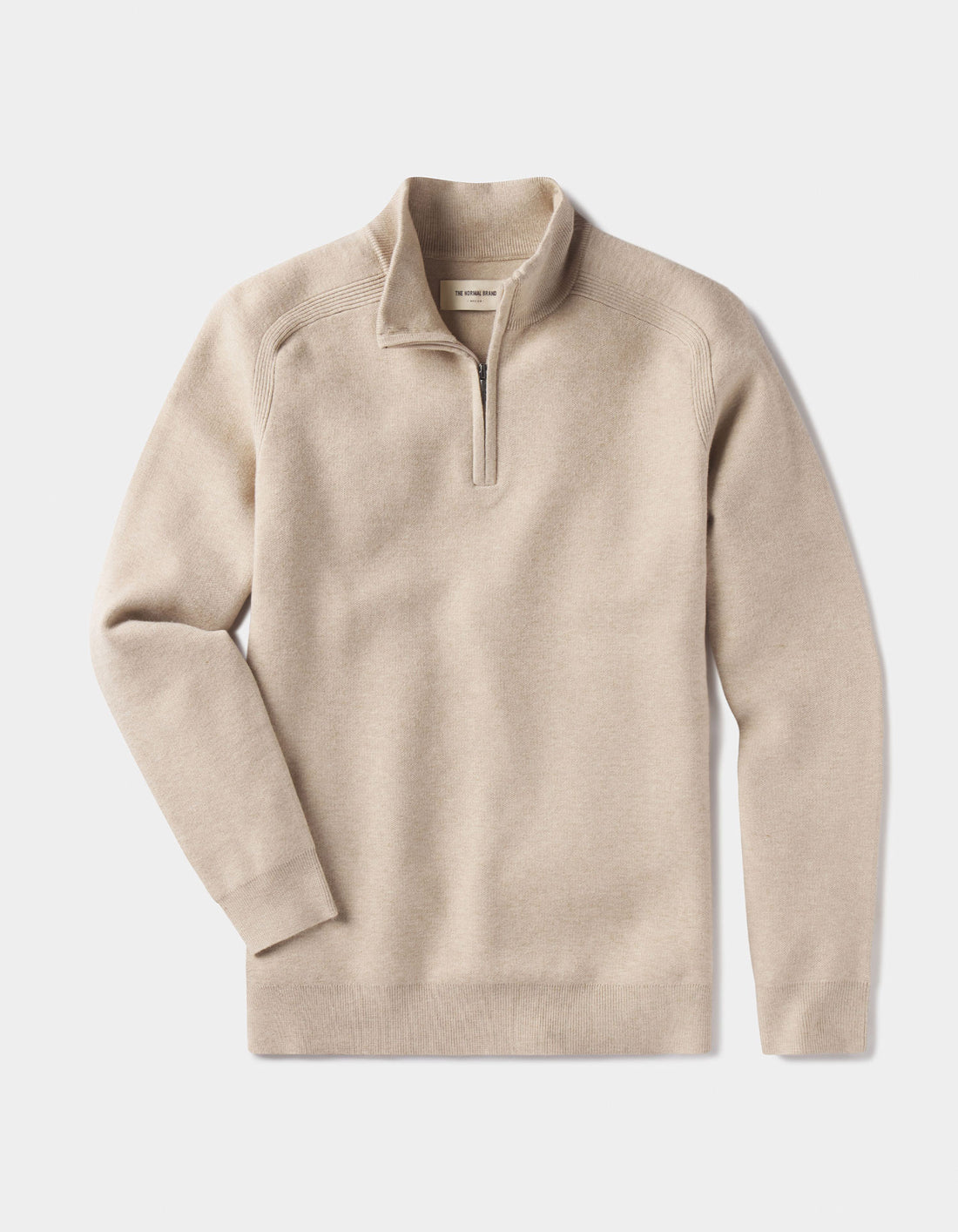 Coopers Landing Quarterzip - Oatmeal