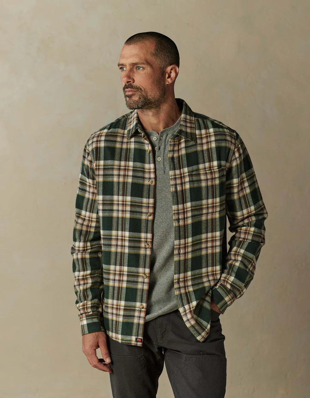 Louis Heavyweight Flannel Overshirt