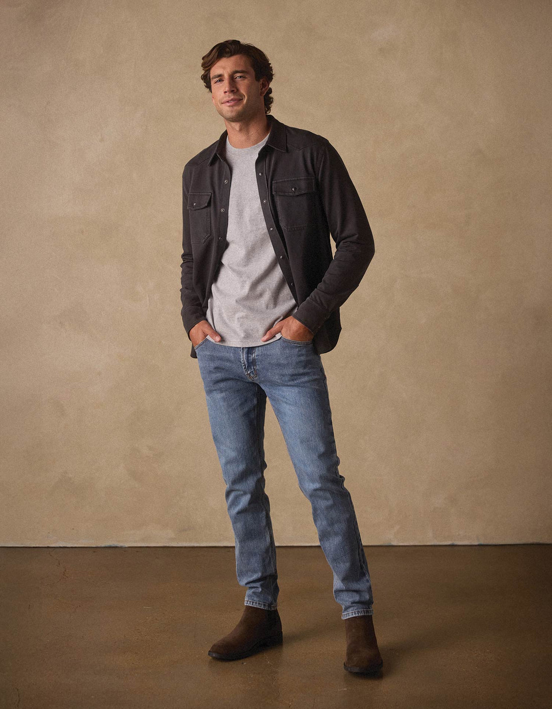 The Normal Jean - Medium Greyson Wash