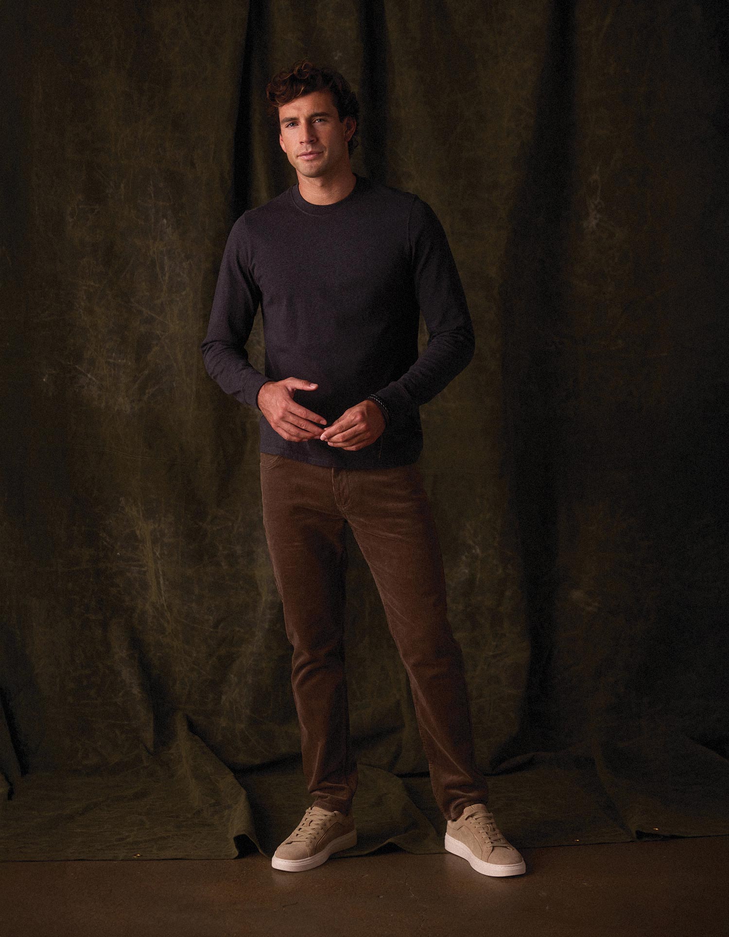 Cord 5-Pocket Pant - Taupe