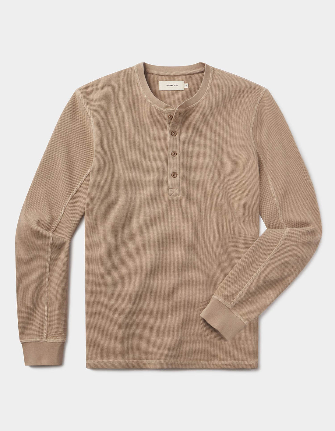 Vintage Thermal Mountain Henley - Mink