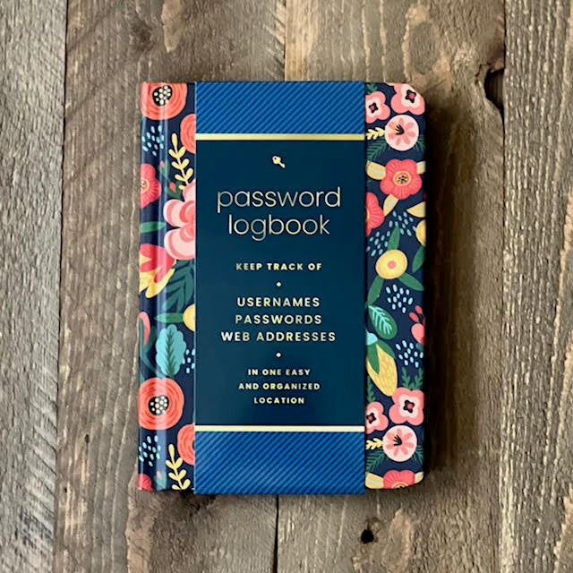 Password Logbook (Hip Floral)