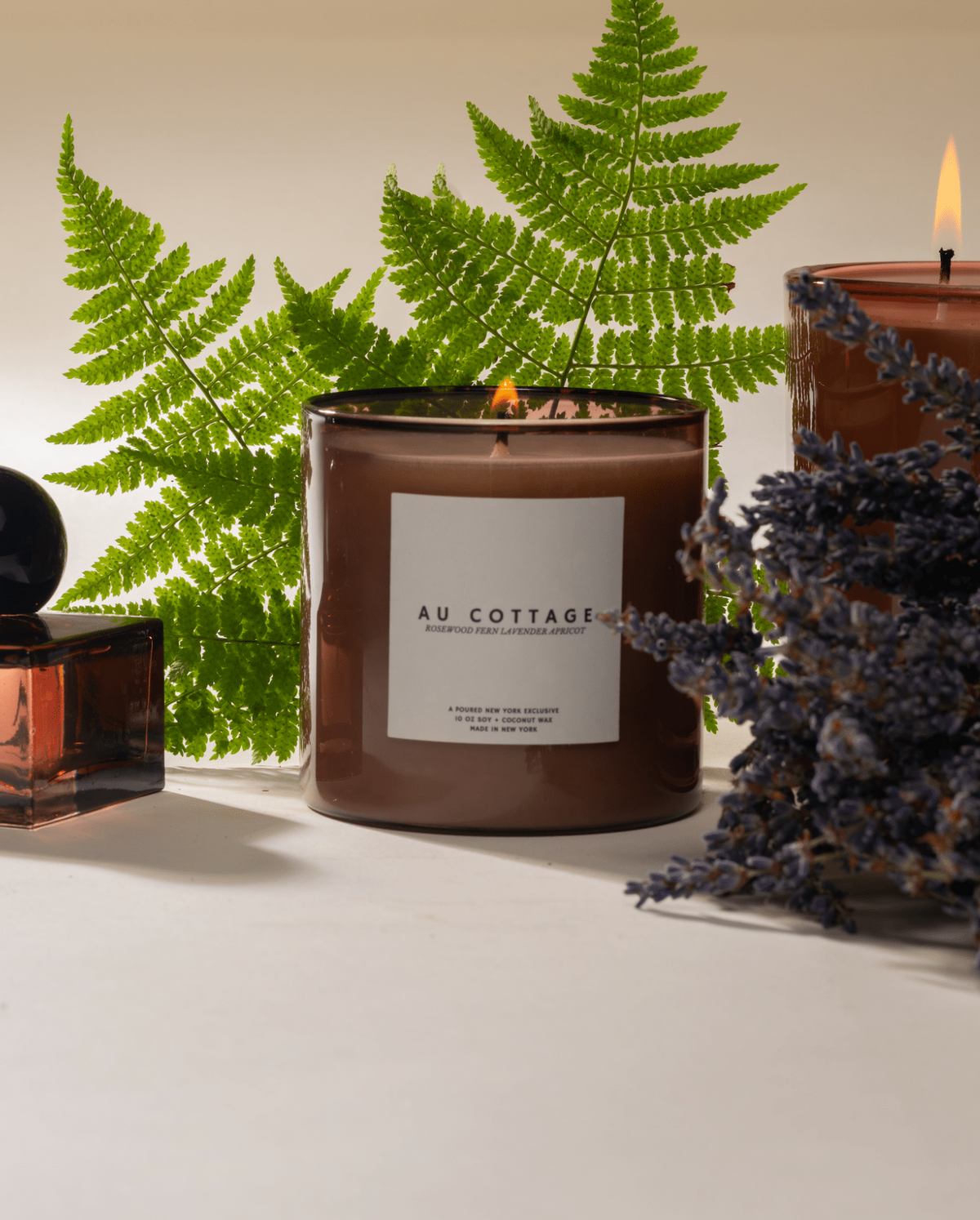 Au Cottage Soy Coconut Wax Candle - 10oz