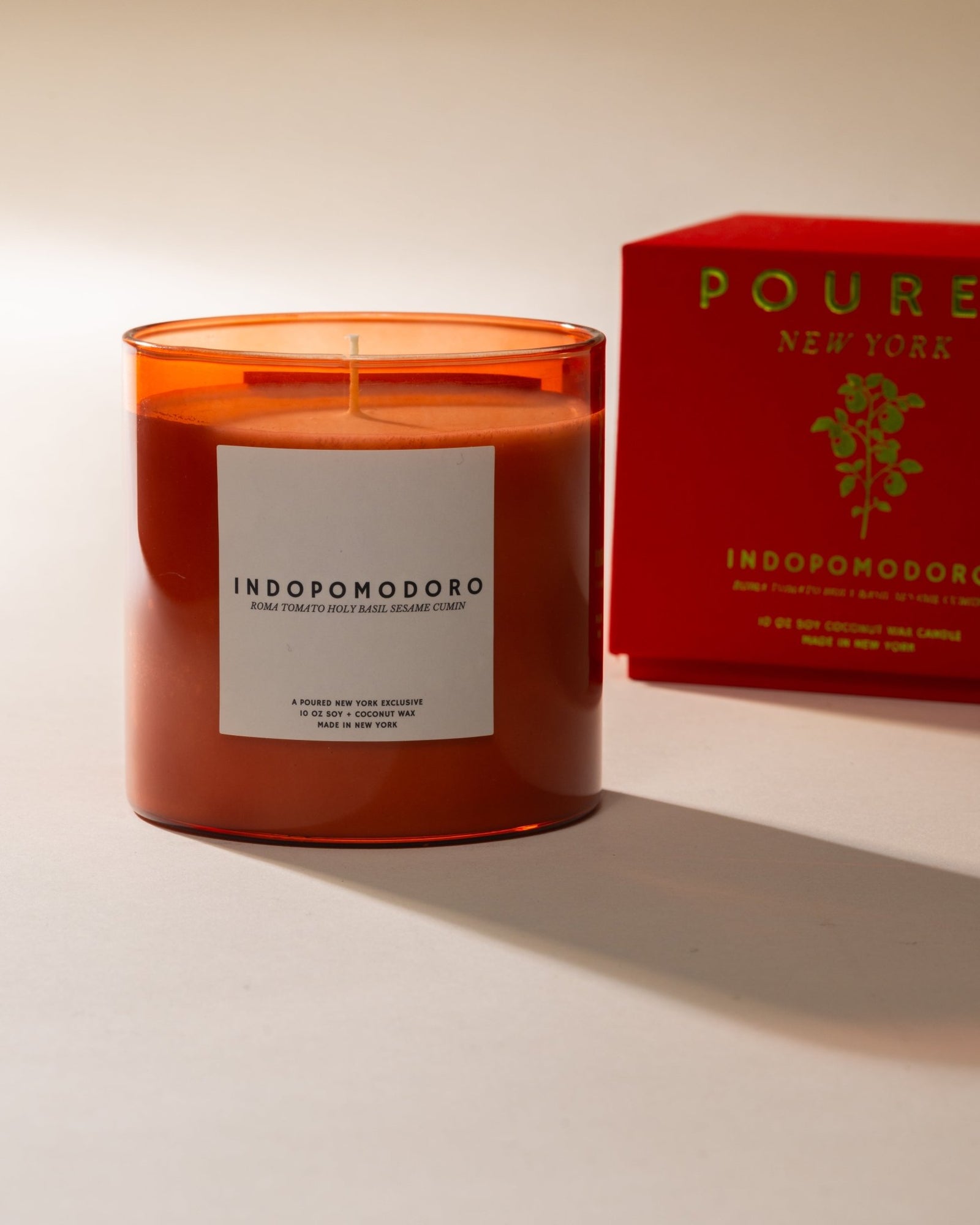 Indopomodoro Soy Coconut Wax Candle - 10oz