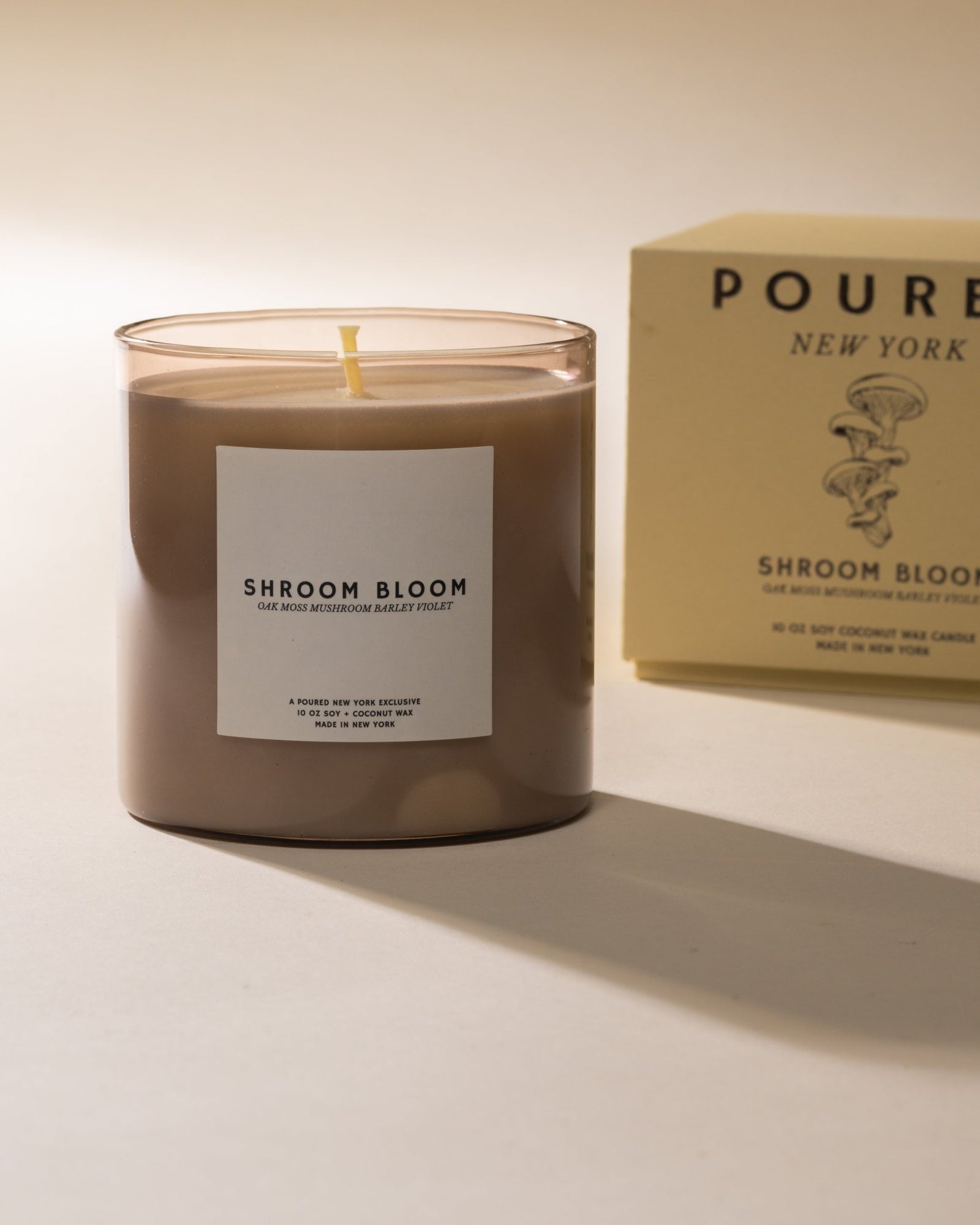 Shroom Bloom Soy Coconut Wax Candle - 10oz