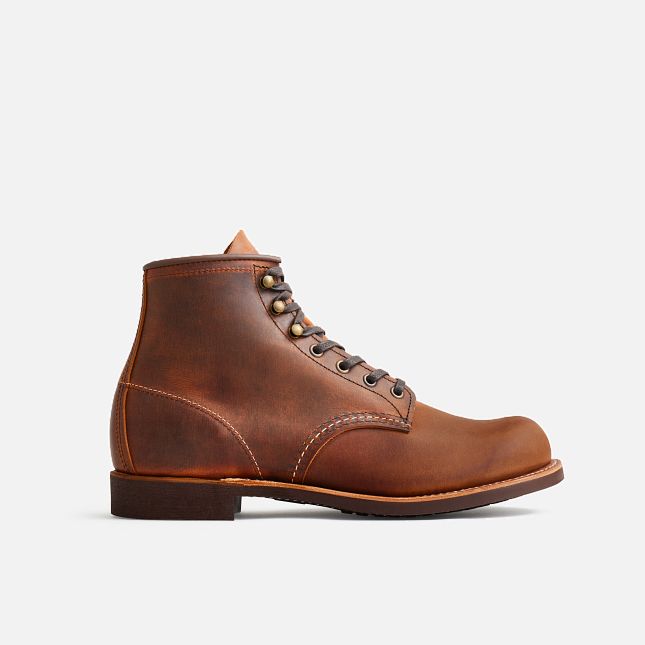 Blacksmith Boot - 3343 Copper Rough & Tough Leather