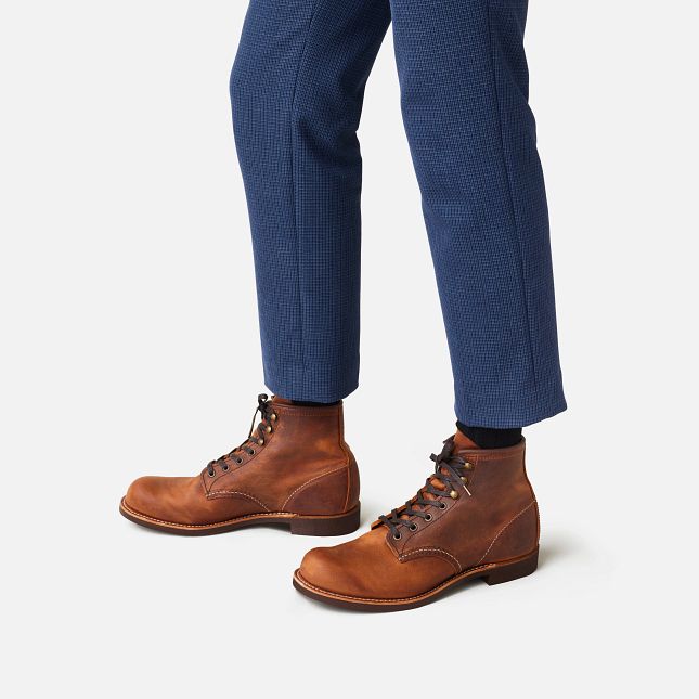 Blacksmith Boot - 3343 Copper Rough & Tough Leather