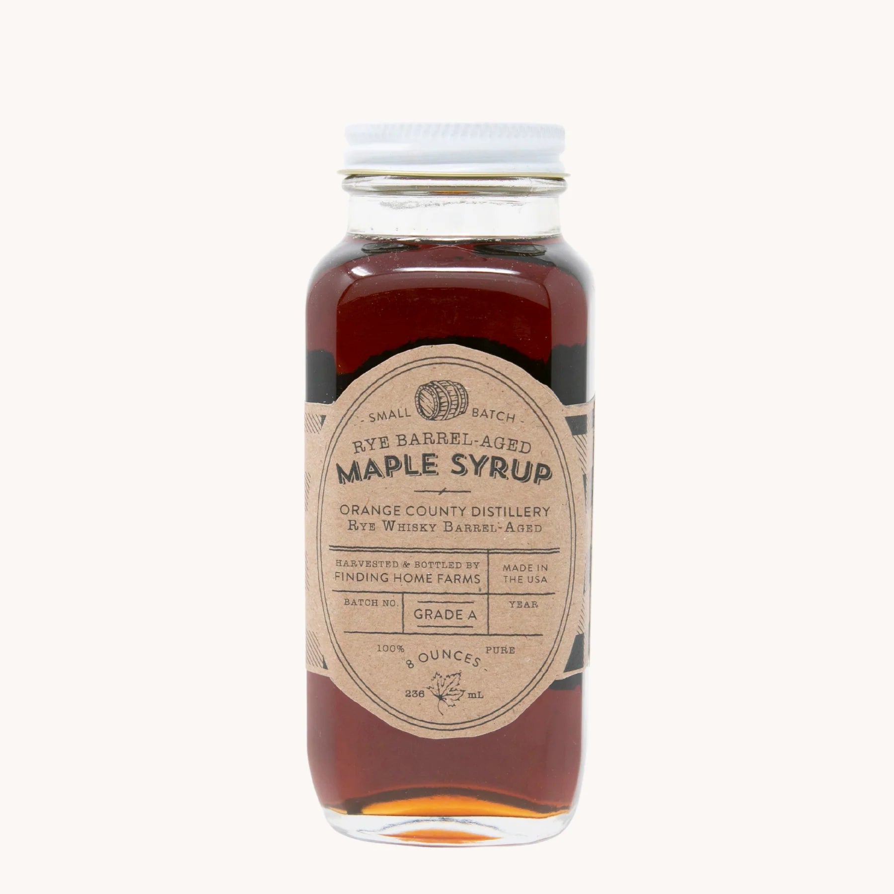 Rye Barrel Aged Maple Syrup