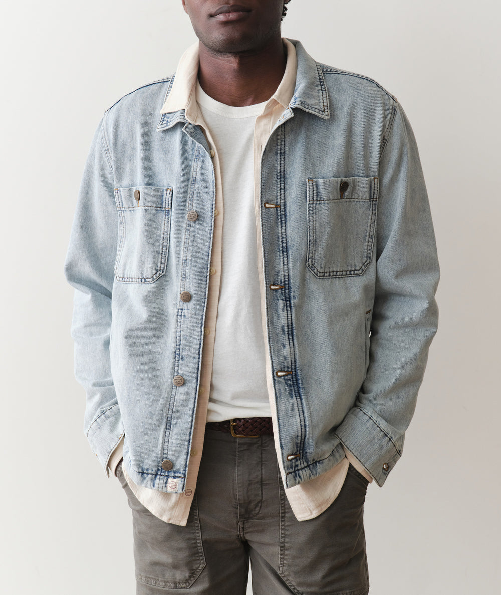 Patrick Denim Jacket - Light Wash